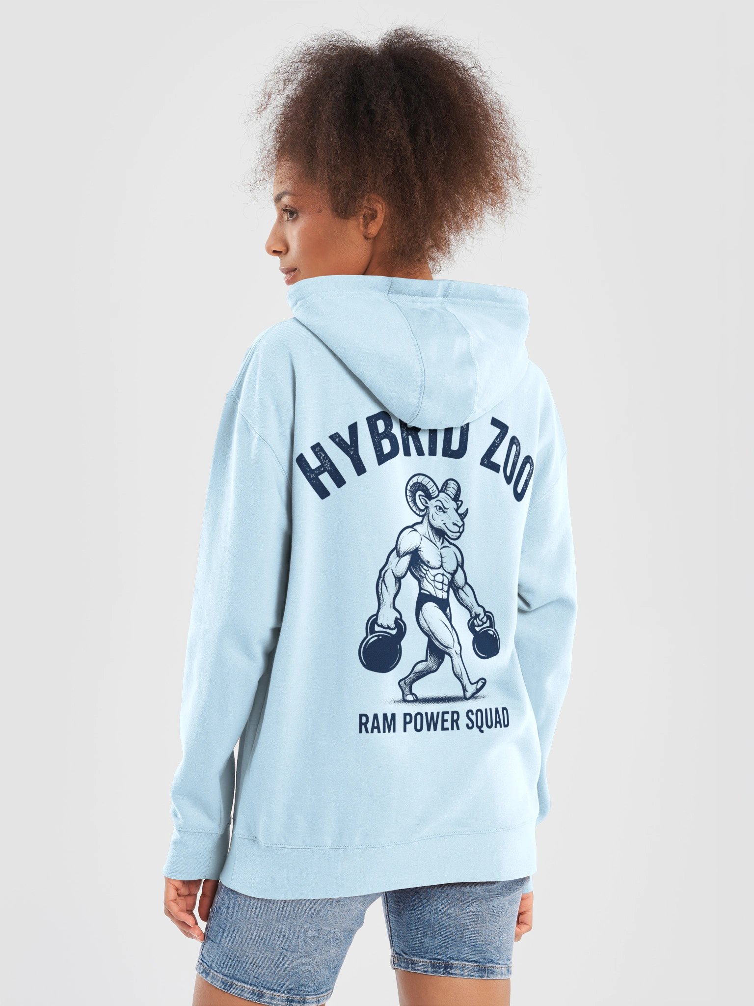 HYBRID ZOO - RAM Premium Hoodie product image (5)