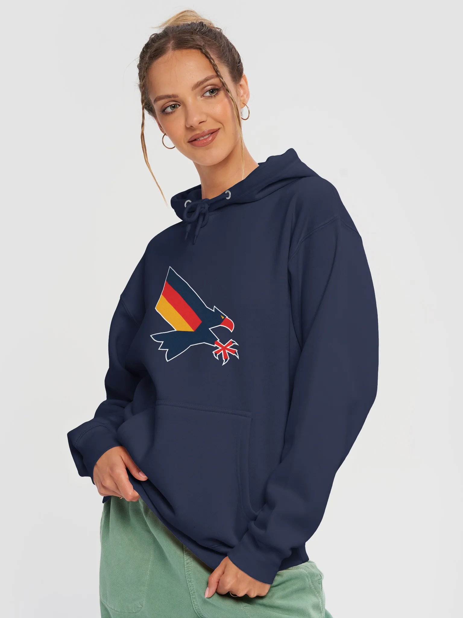 Kinda German Eagle Hoodie product image (3)