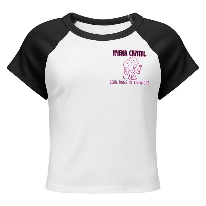 Devil Dogs of the Night Raglan Baby Tee product image (1)