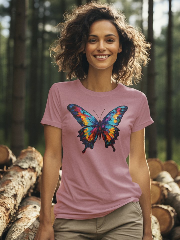 Vibrant Butterfly Dreams T-Shirt product image (2)