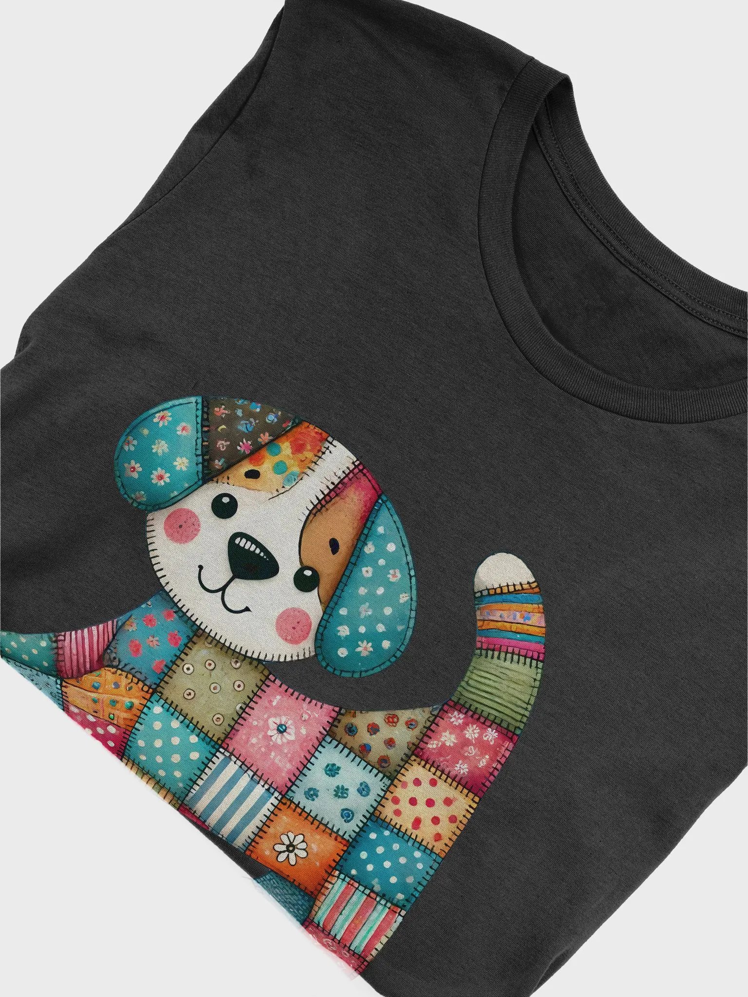 Quilted Pup Patchwork T-Shirt product image (29)