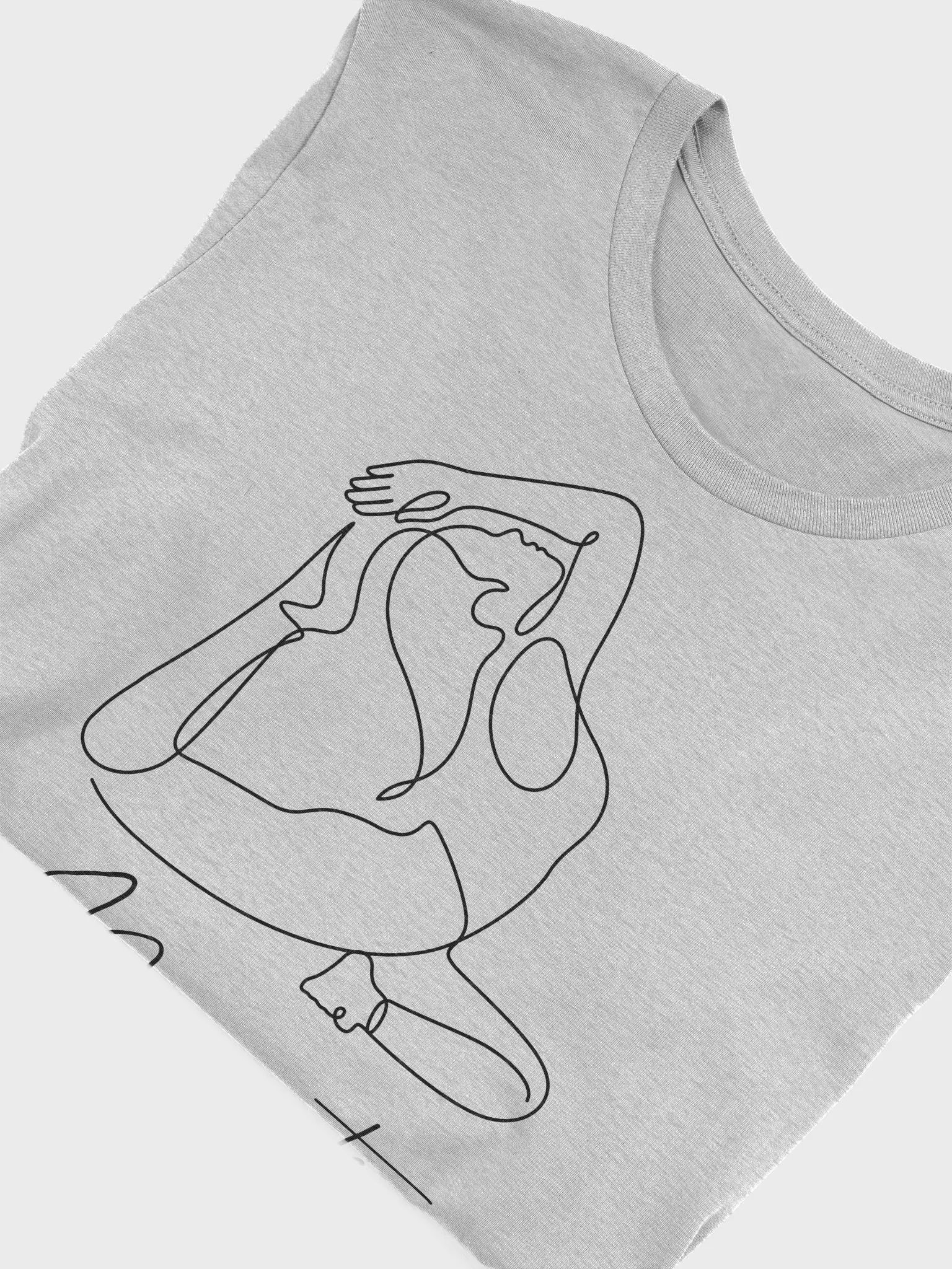 Flexible Yoga Namaste Line Art Supersoft Tee product image (4)