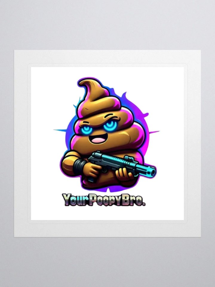 YourPoopyBro Sticker product image (1)