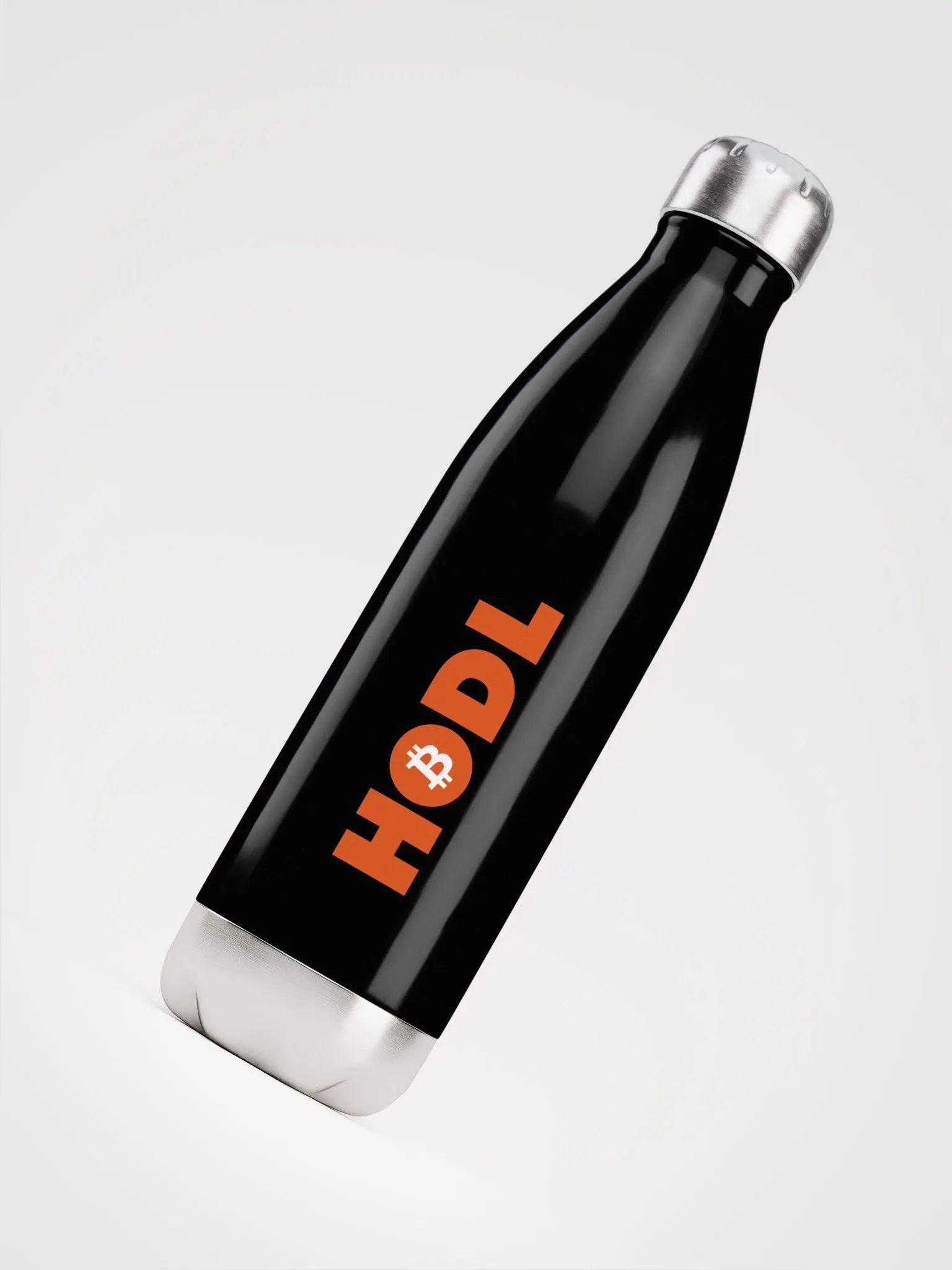 HODL Bitcoin Symbol Stainless Steel Water Bottle product image (4)