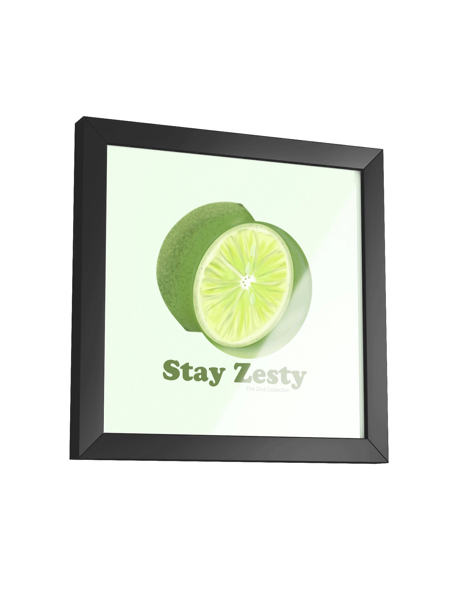 Stay Zesty – Framed High-Quality Matte Poster product image (4)