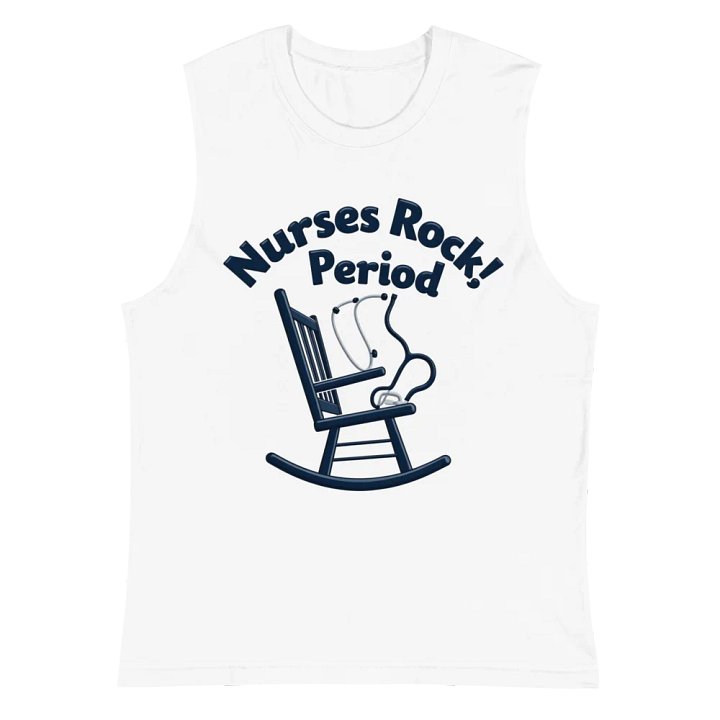 Nurse Rocking Chair Muscle Tank product image (2)