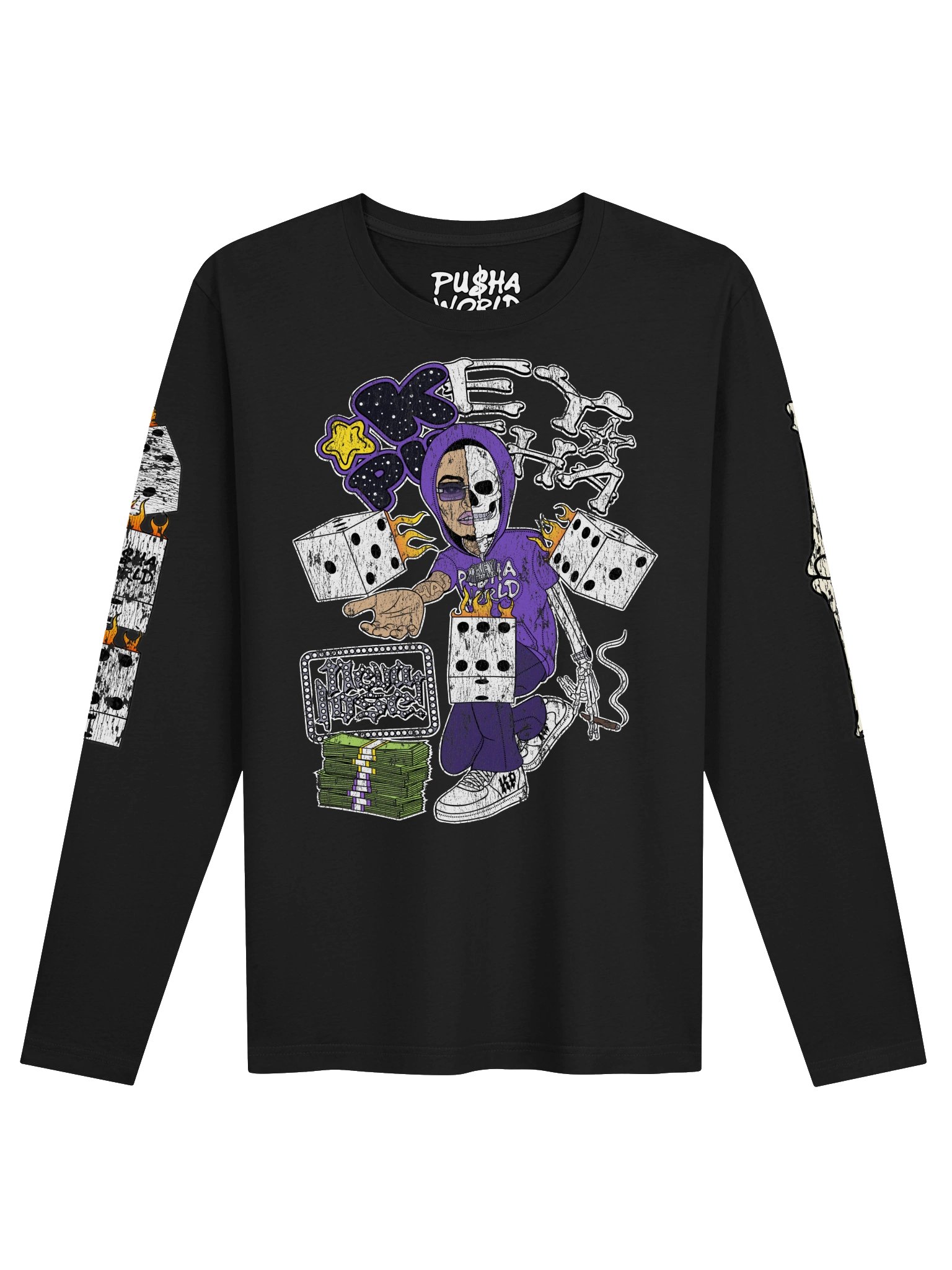 Key Pusha Gambling Tee 2 product image (1)