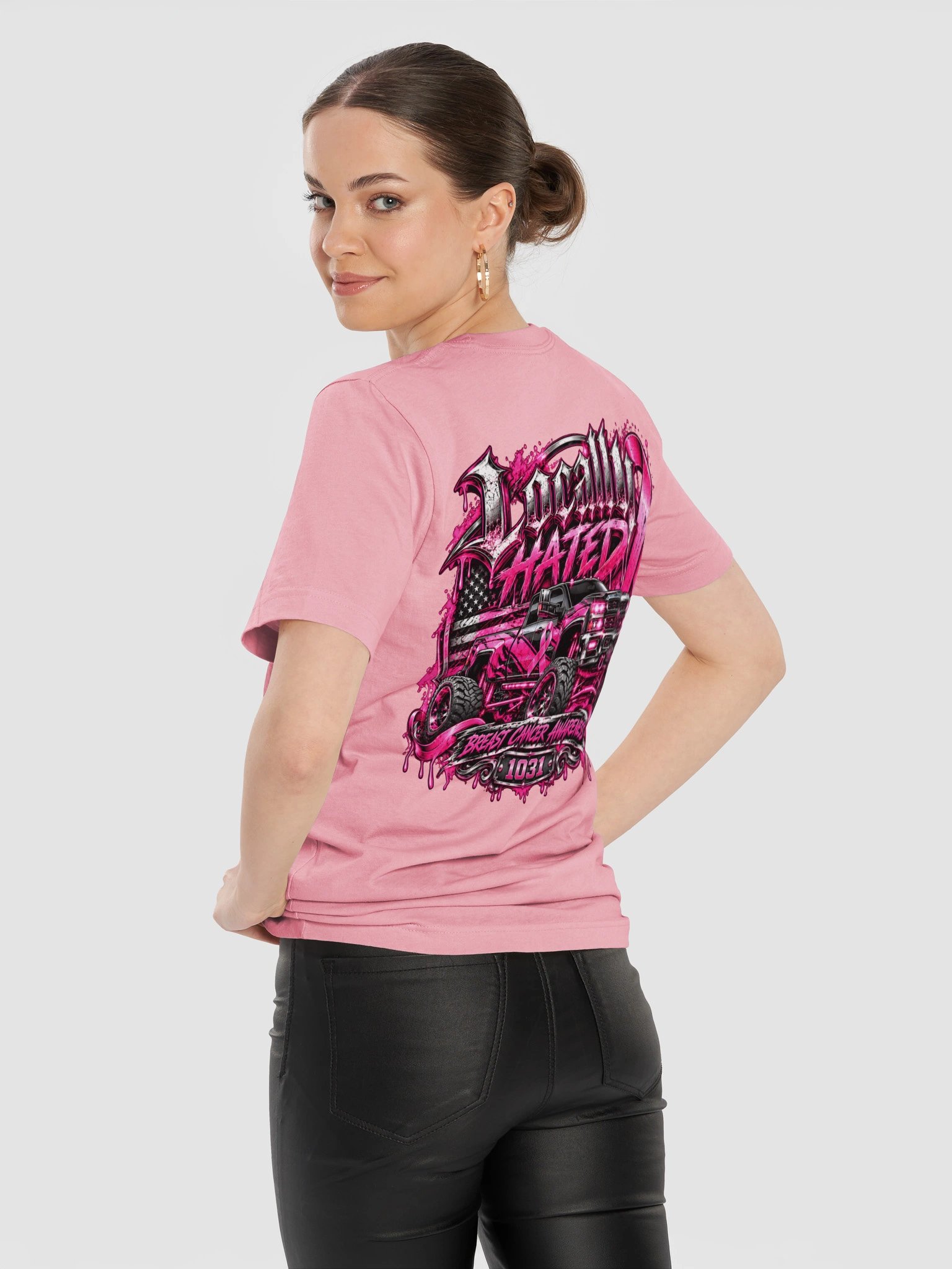 LOCALLY HATED LADIES BREAST CANCER AWARENESS TRUCK product image (1)