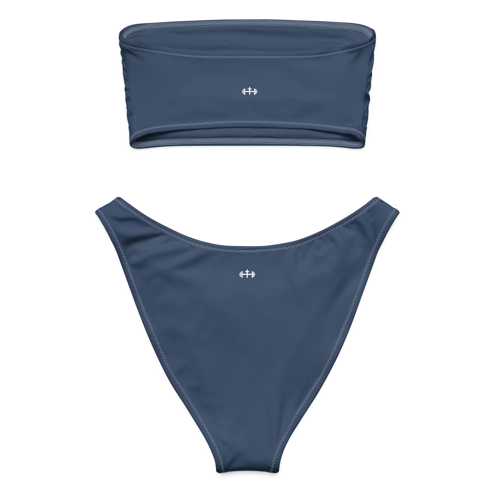 His House Womens Bandeau Bikini Set - Merlot product image (4)