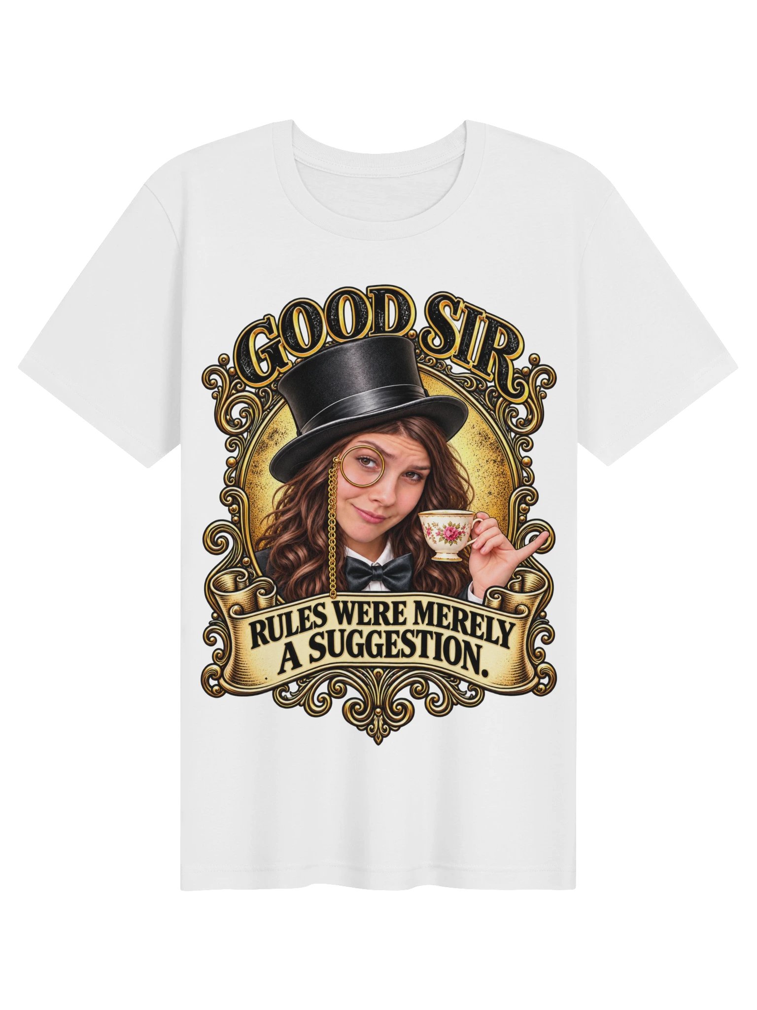 Good Sir Steampunk Tea T-Shirt product image (1)