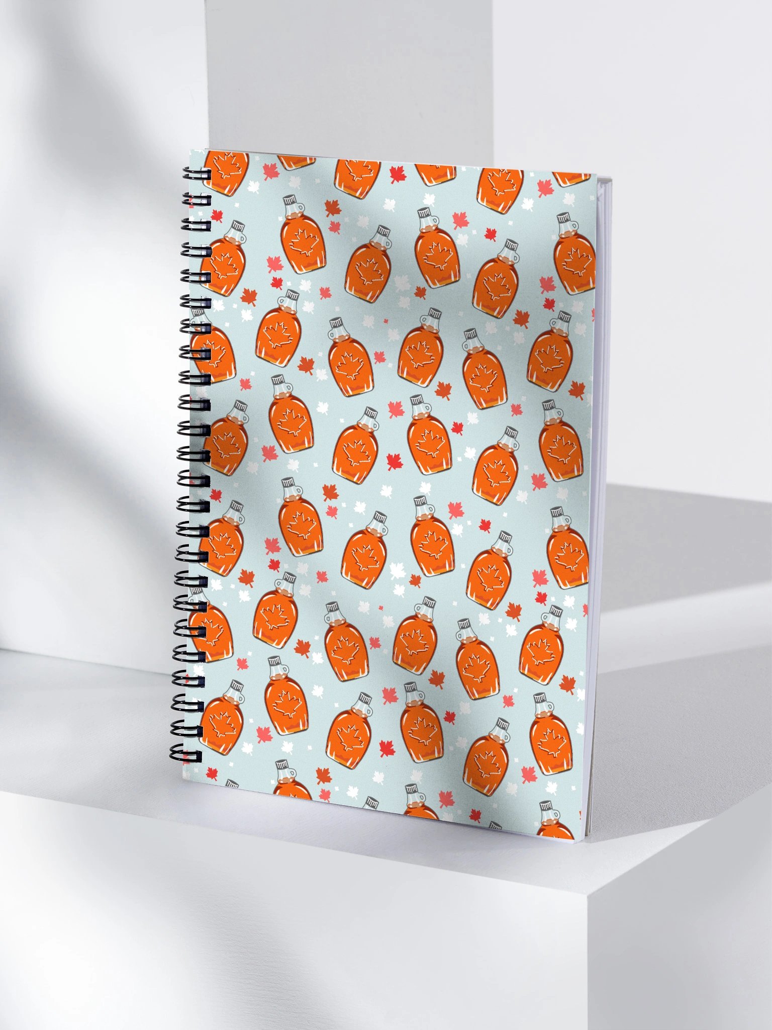 Canadian Maple Syrup Pattern Notebook product image (4)