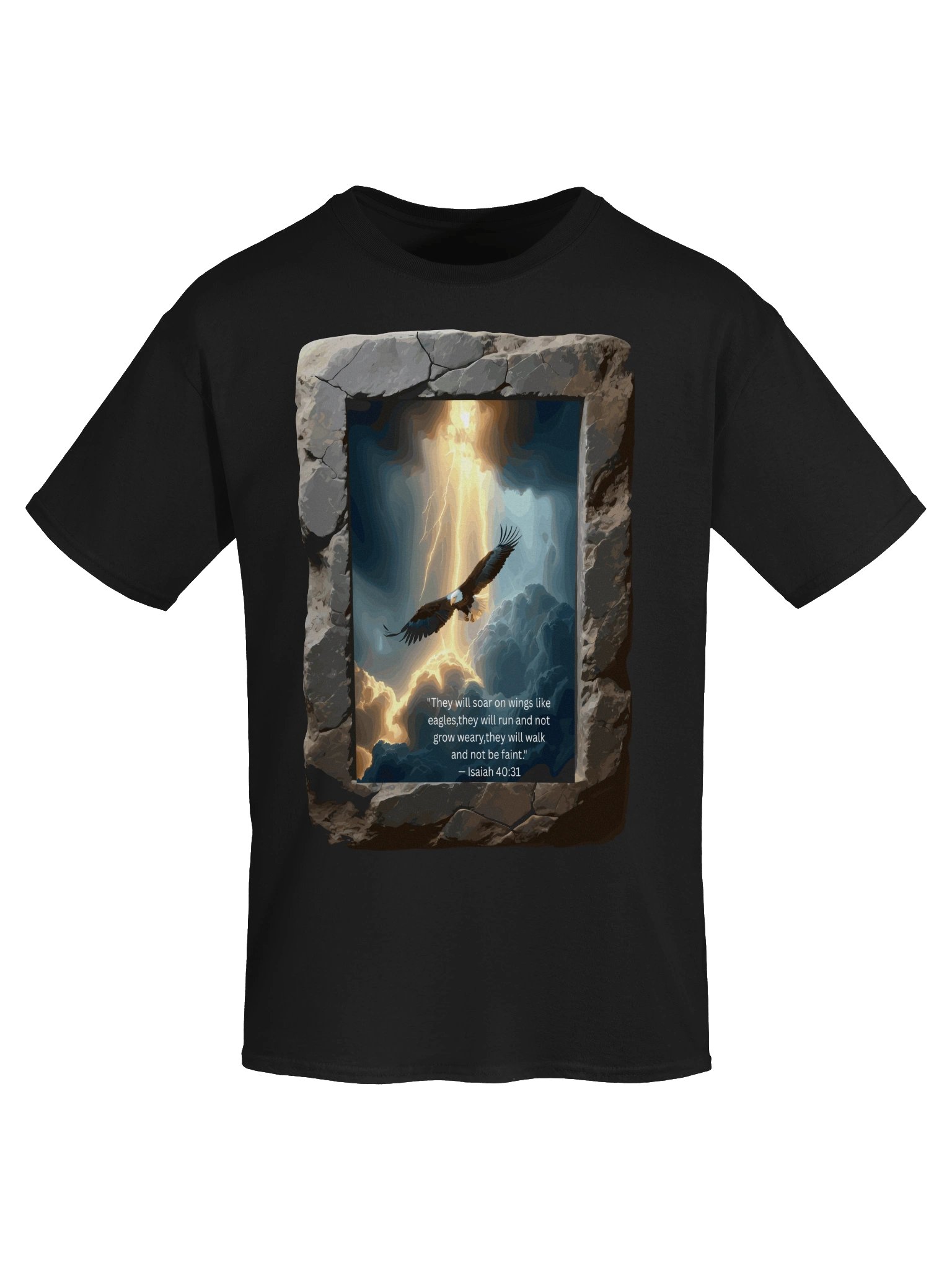 Isaiah 40:31 Eagle of Hope Tee product image (5)