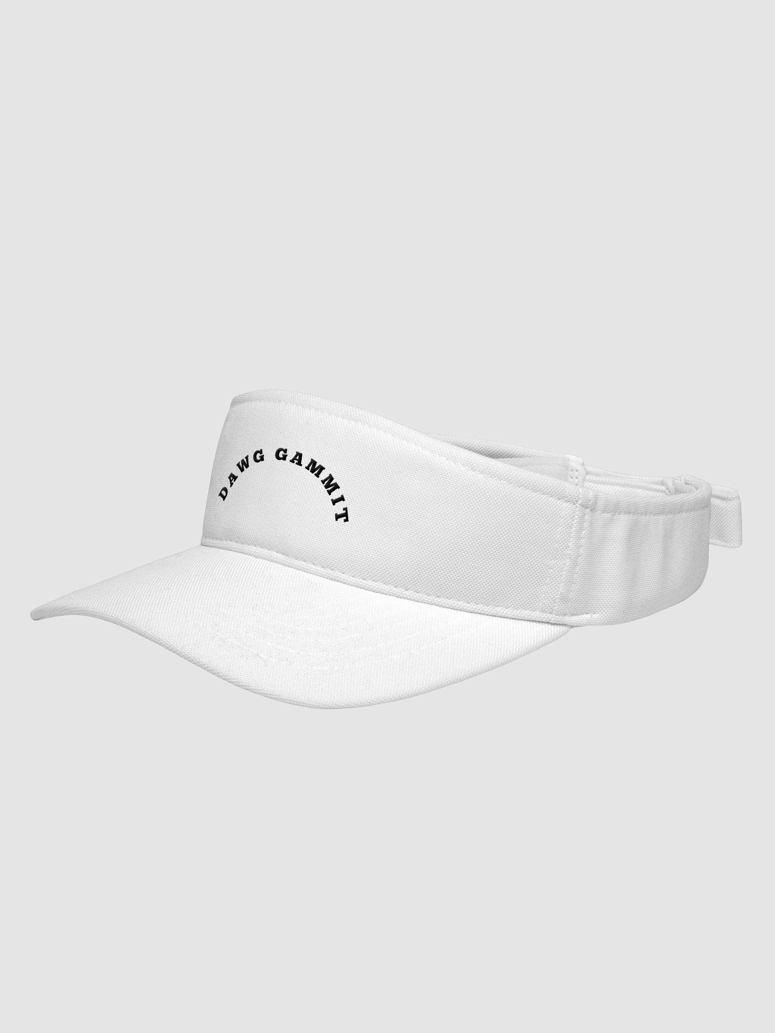 DAWG GAMMIT™ White Visor Embroidery product image (2)