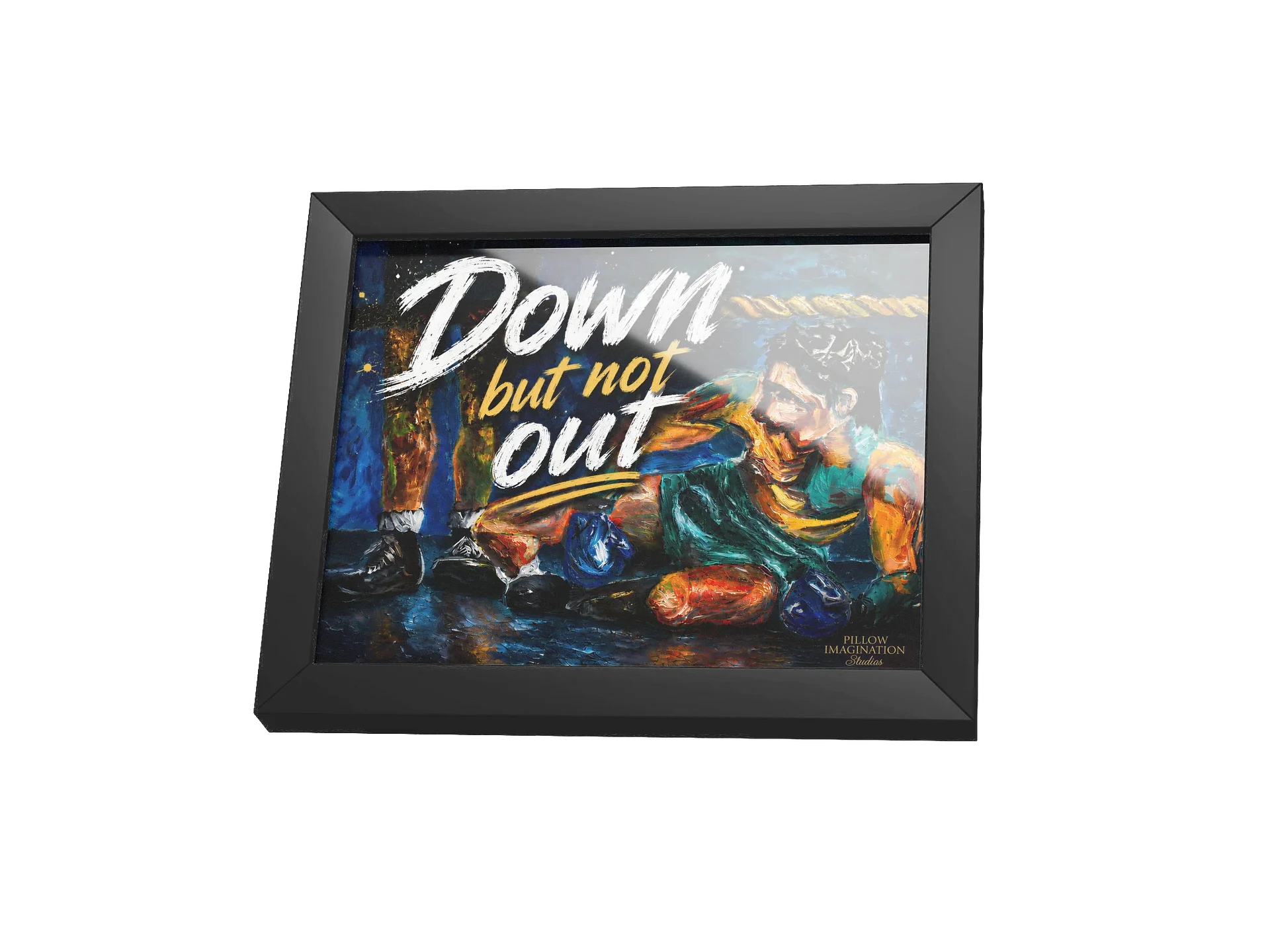 Down But Not Out — Framed Print product image (2)