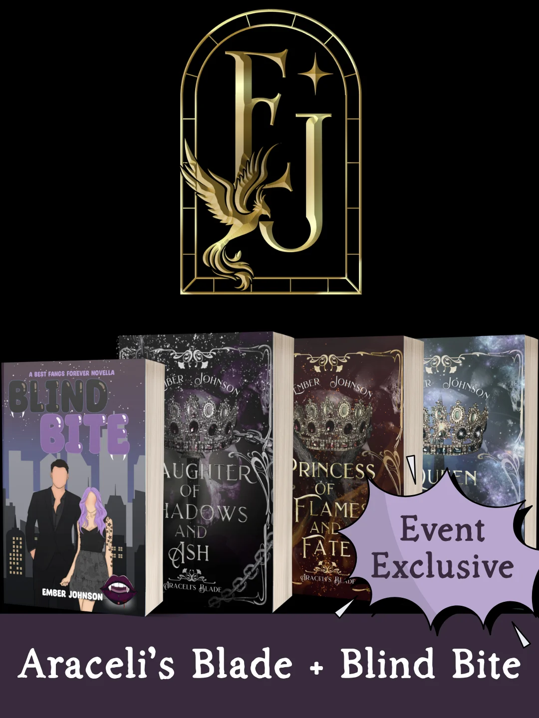 Event Exclusive - Araceli's Blade Trilogy + Blind Bite Bundle product image (1)