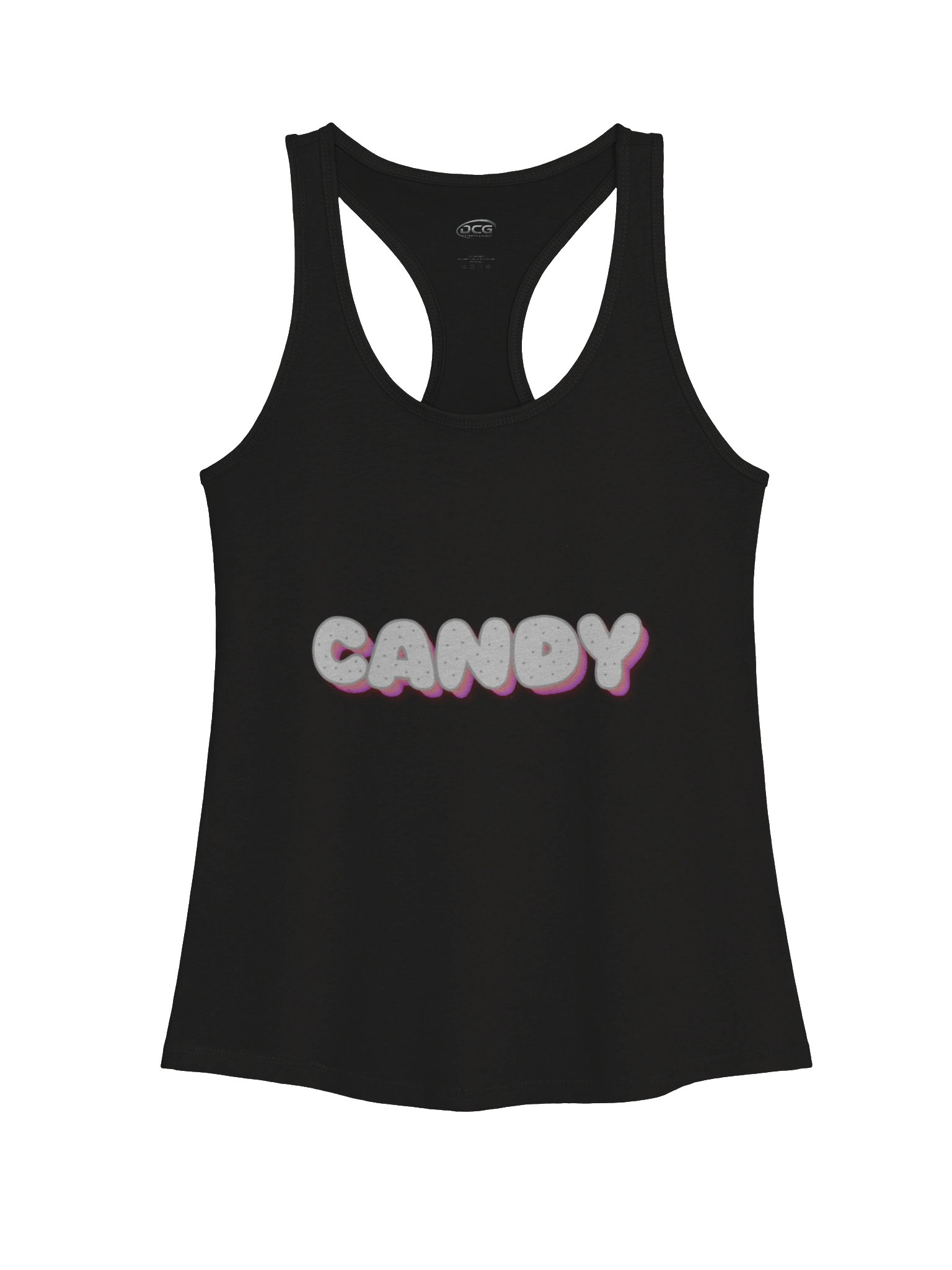 Candy logo Women's Racerback Tank product image (5)