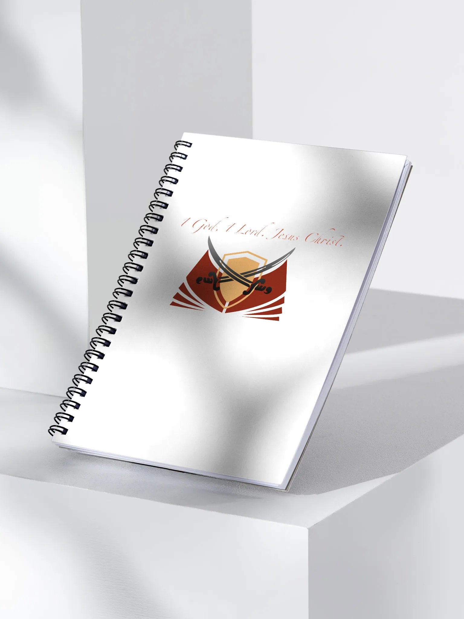 1 God . 1 Lord . Notebook product image (3)