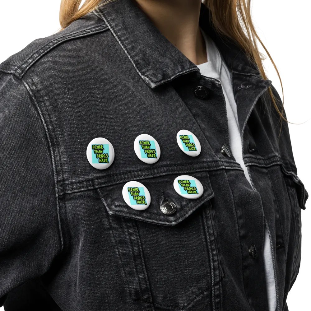Finer Than Frogs Hair Pin Button Set product image (17)