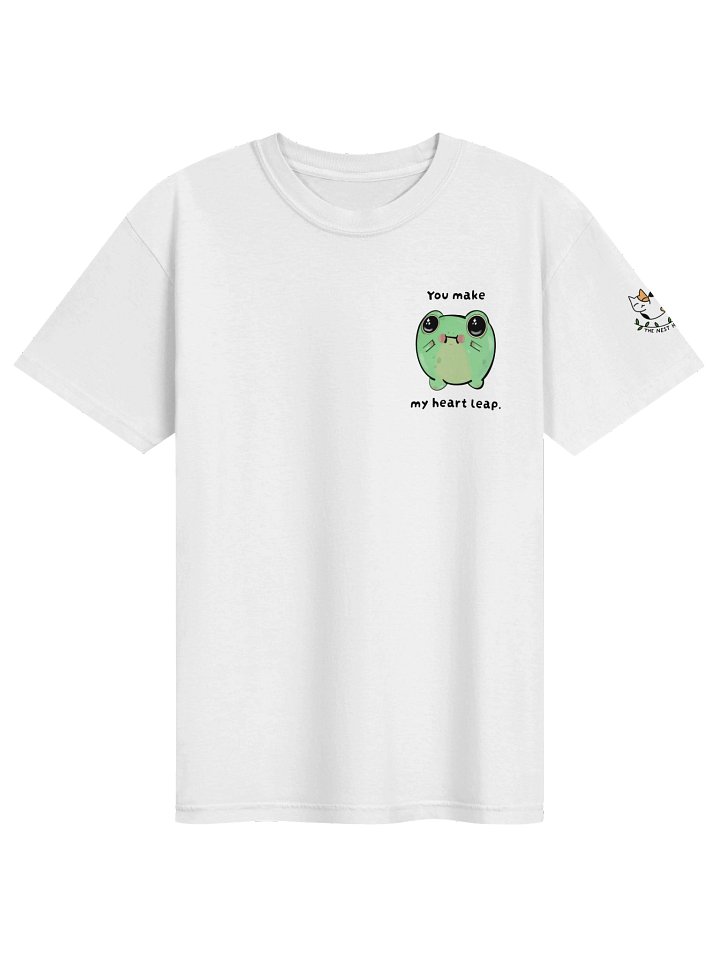 You Make My Heart Leap Frog T-Shirt Pocket Edition product image (1)