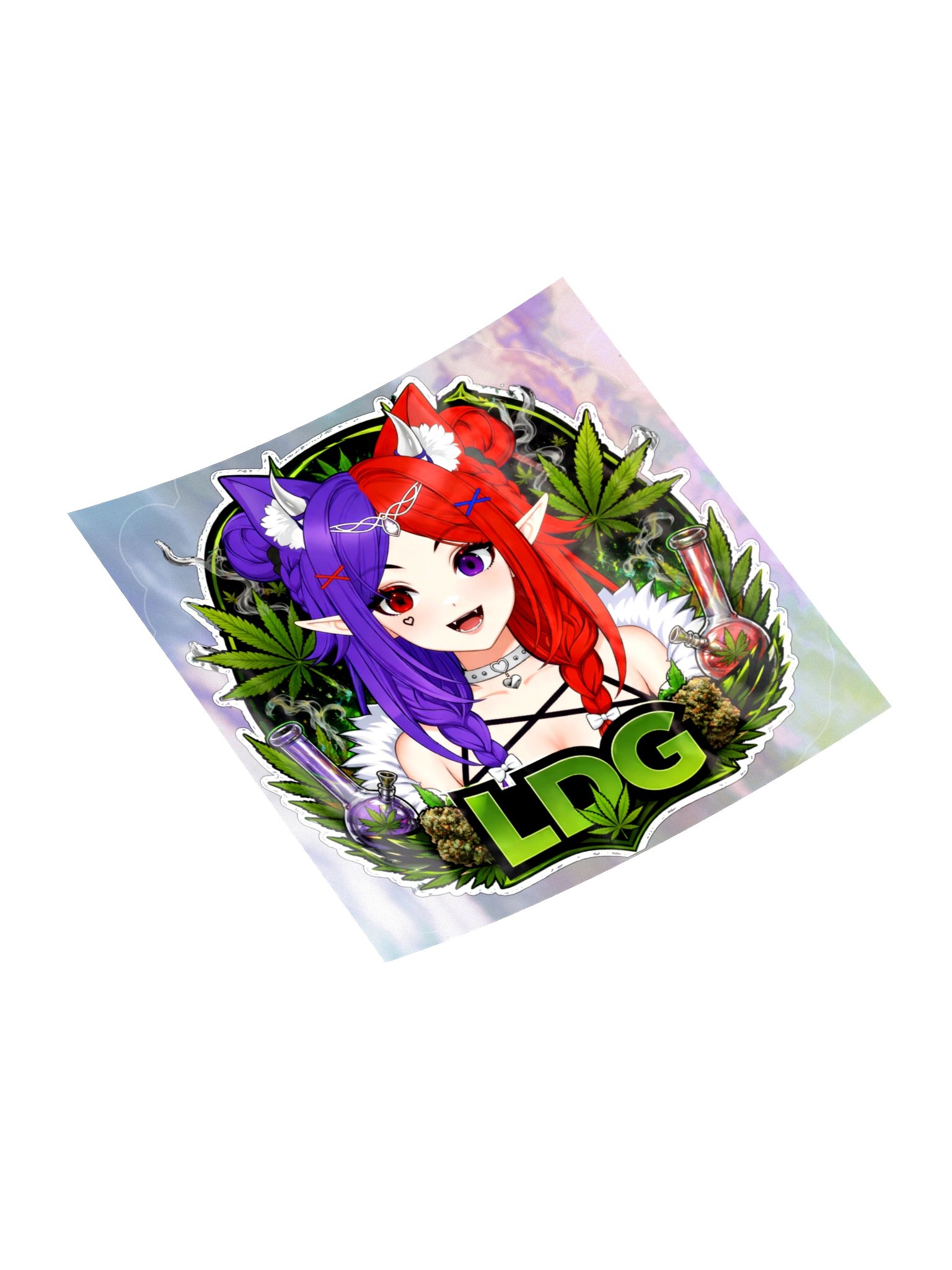 LDG 4:20 HOLO Sticker product image (10)