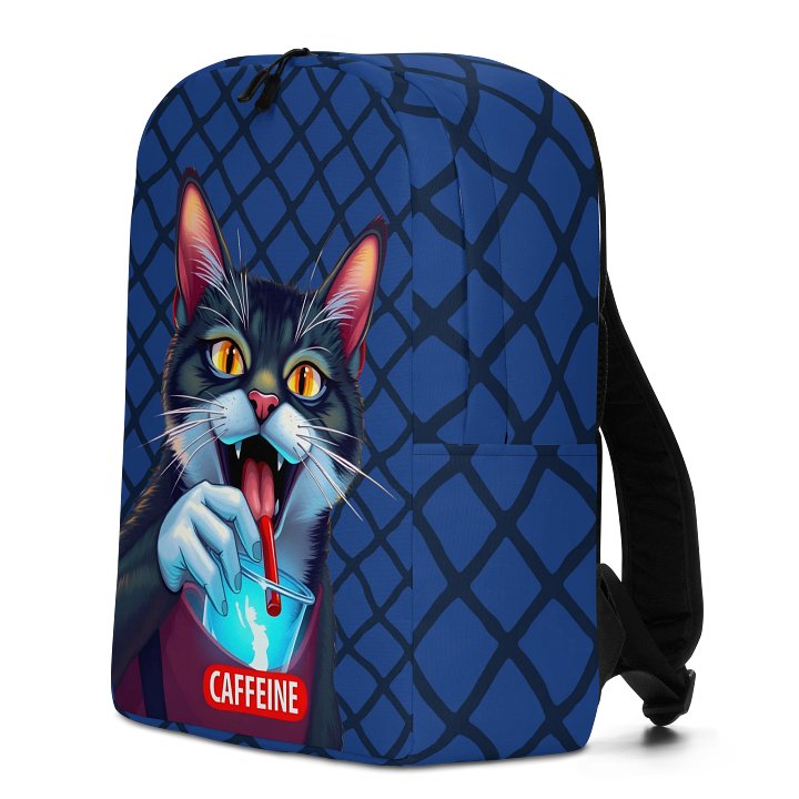 Minimalist Backpack-Caffeine Goblin Energy product image (2)