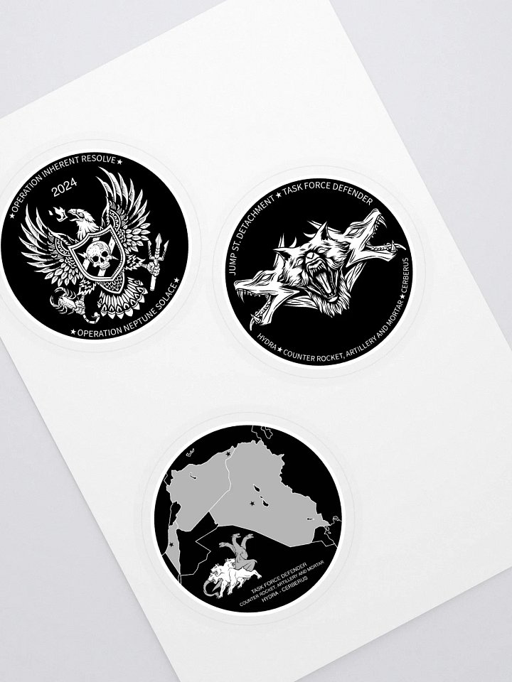 OIR/ONS Coin Sticker Sheet product image (1)