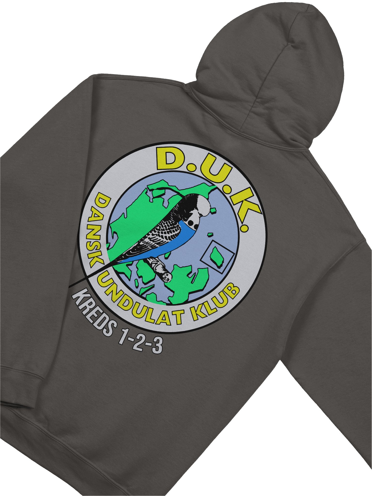 Dansk Undulat Klun Hoodie - Front and Back Print product image (4)