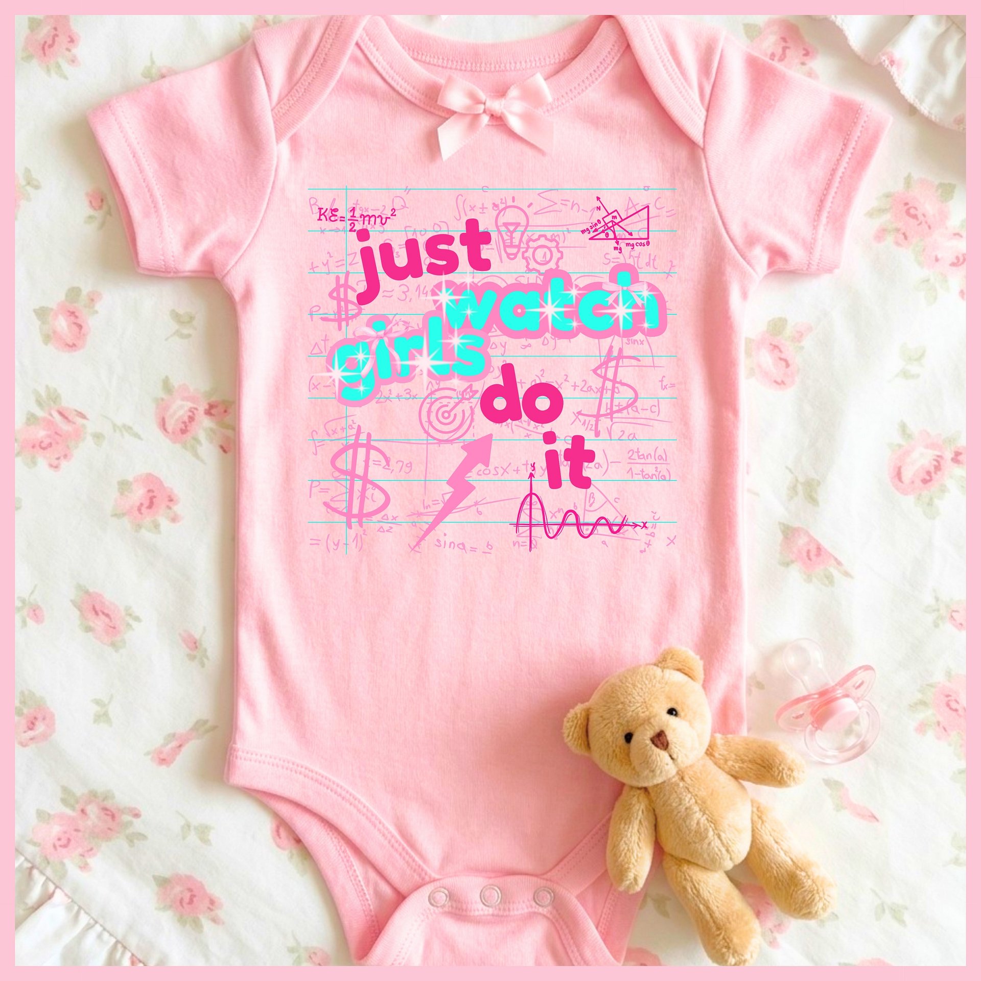 Just watch girls do it🩷Super Soft🪽Onesie🩷 product image (1)