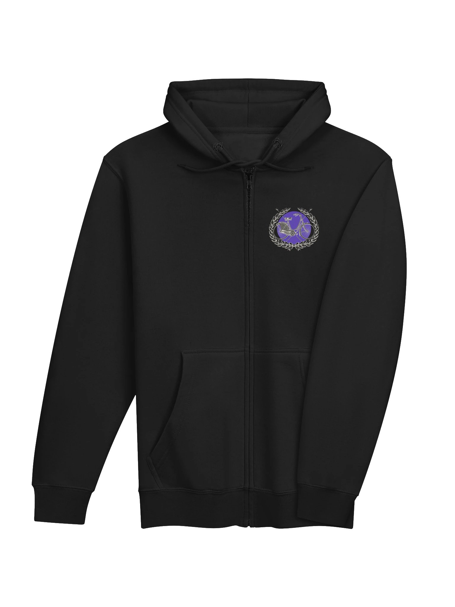 Bicycle Face Social Club Zip Hoodie (dark colours) product image (4)