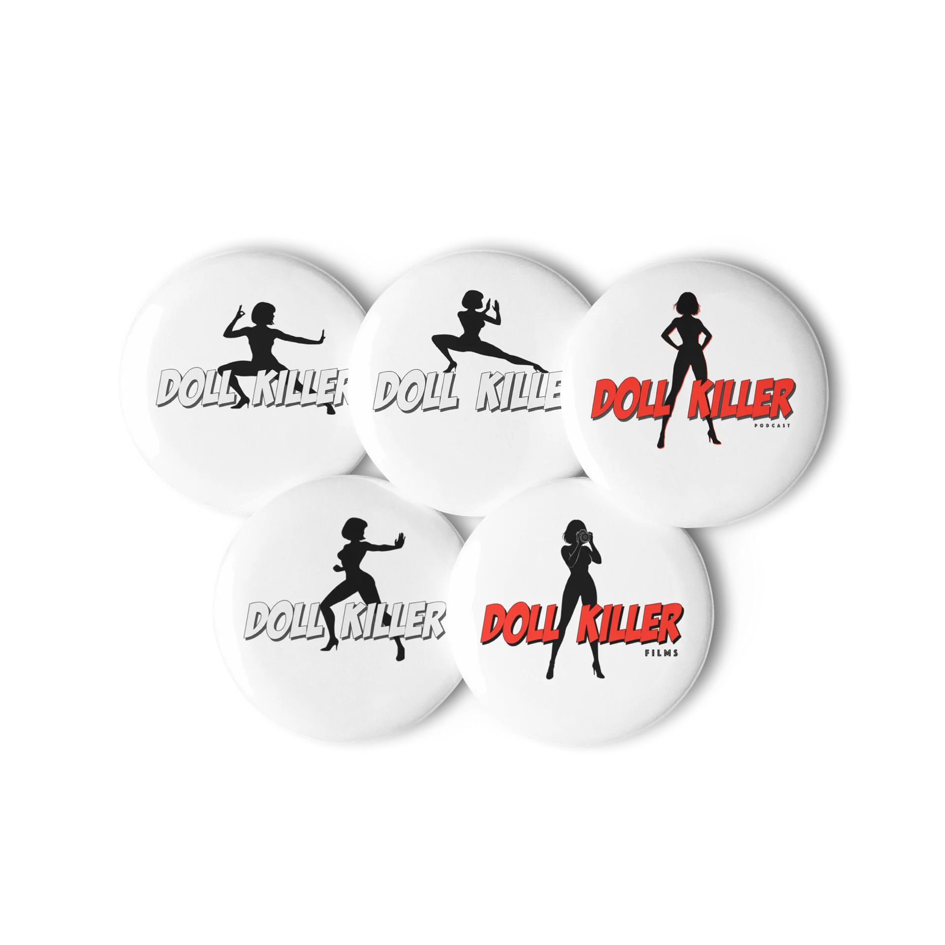 DOLL KILLER Collector Button Set — 5 Pack product image (3)