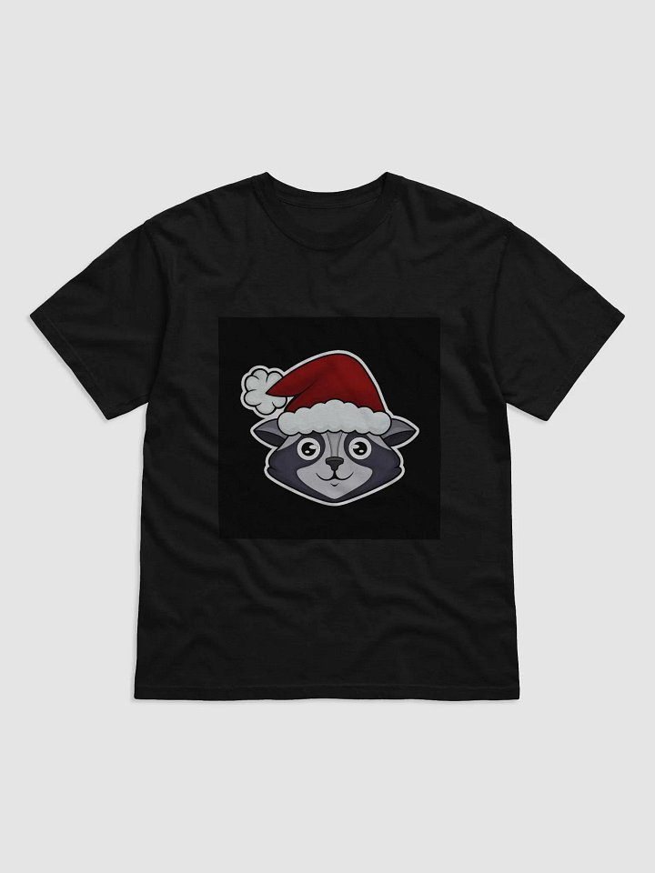 Santa Raccoon Holiday T-Shirt product image (1)