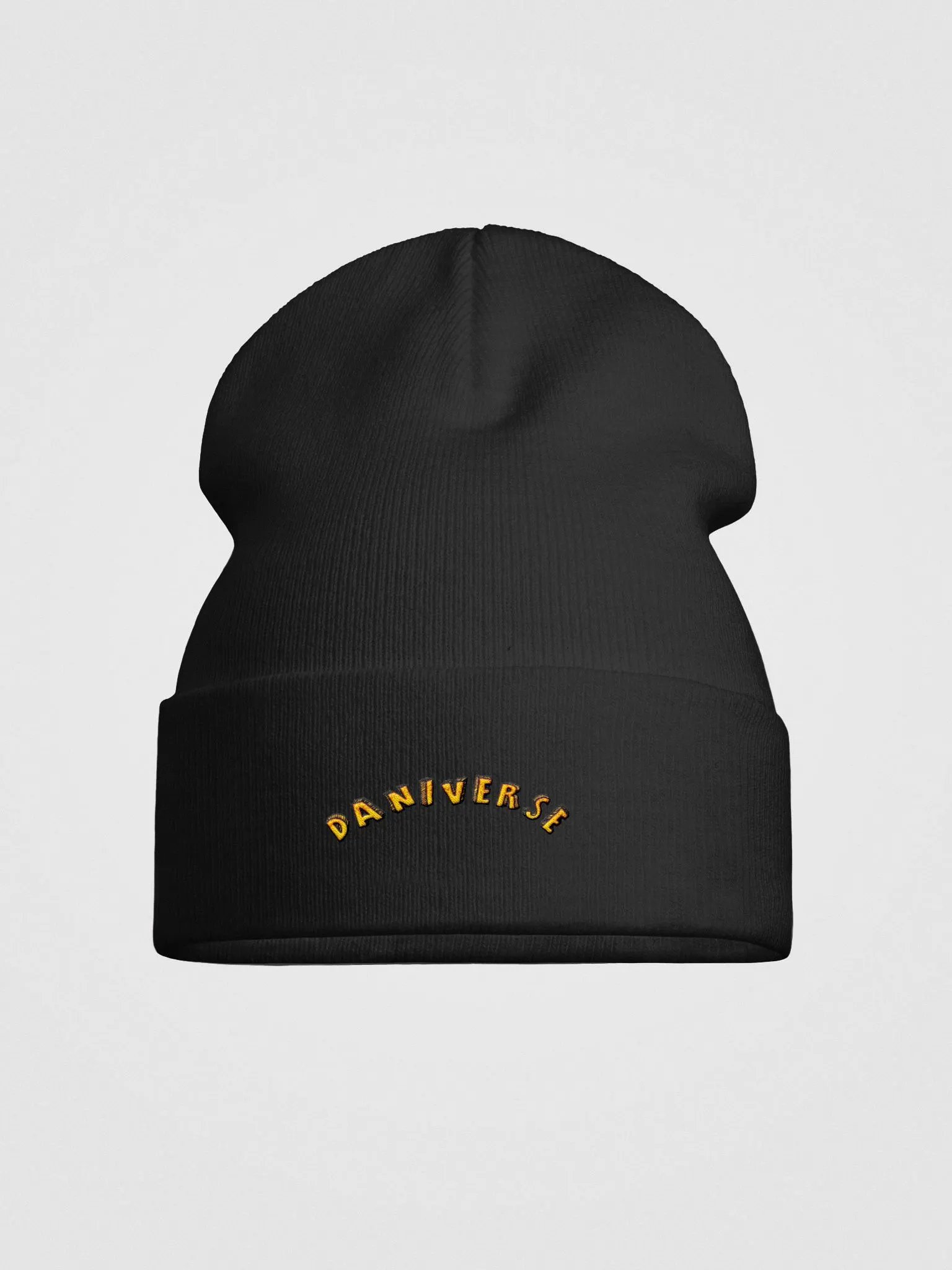 Daniverse Embroidered Beanie product image (1)