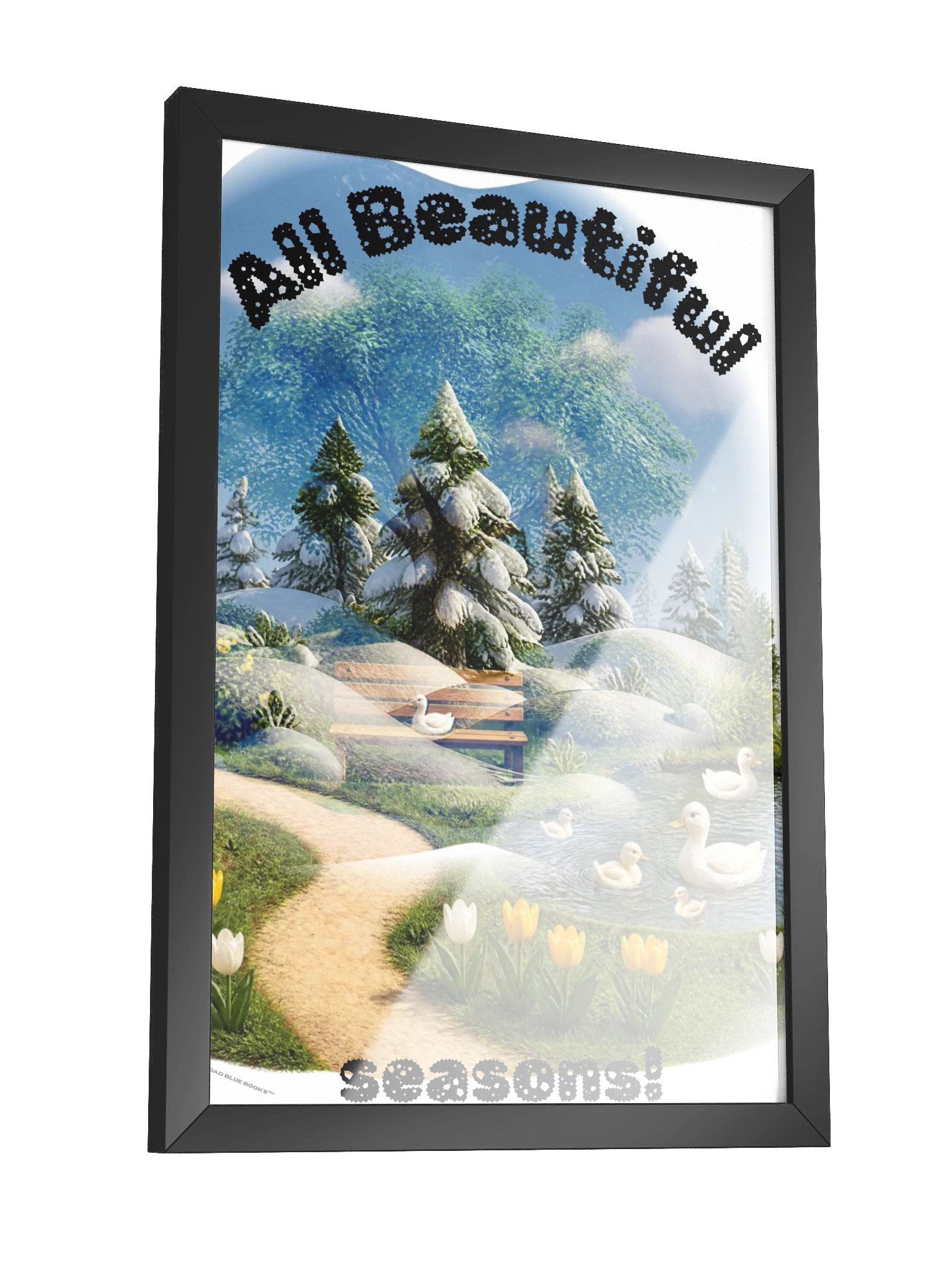 Seasons Aesthetic Wall Frame - Cozy Fall Art product image (15)