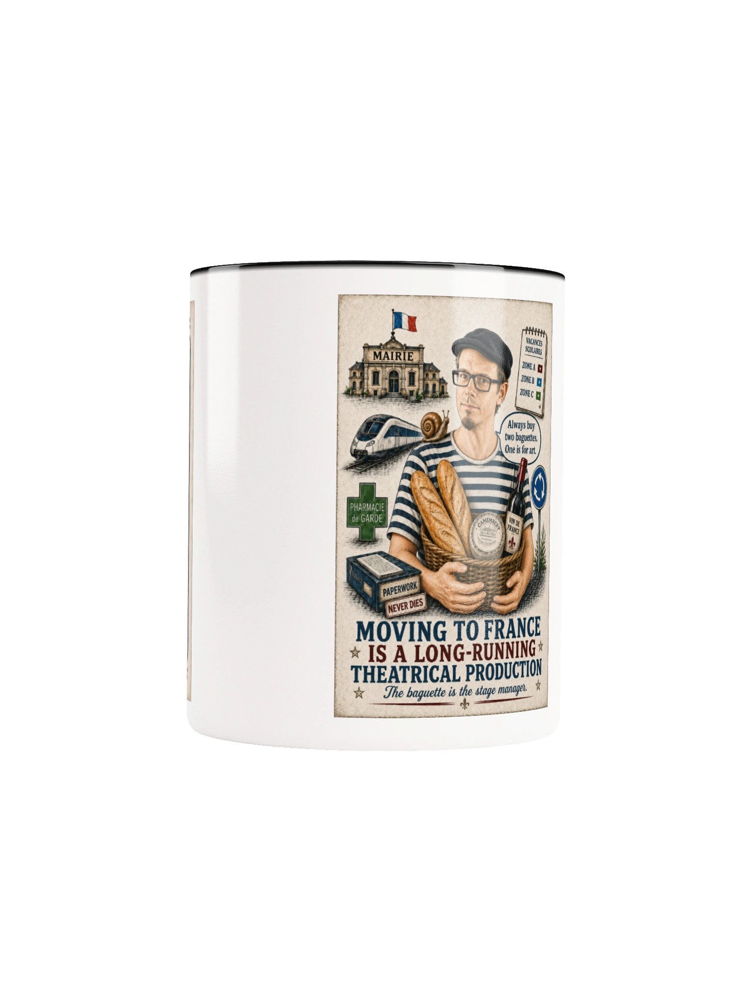 French Survival Guide Mug product image (9)