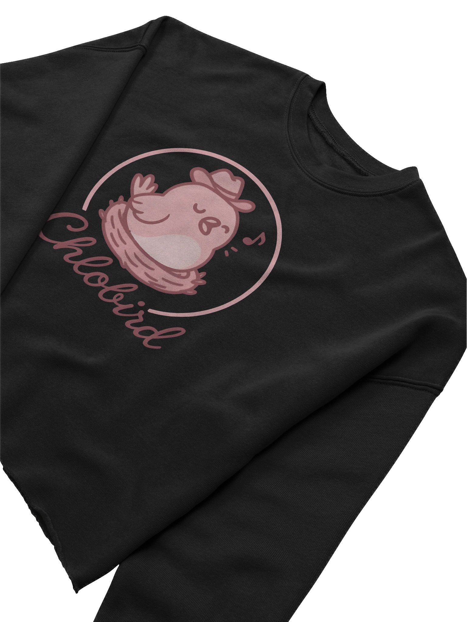 Chic Cursive Crop Sweatshirt - Chlobird Collection product image (5)