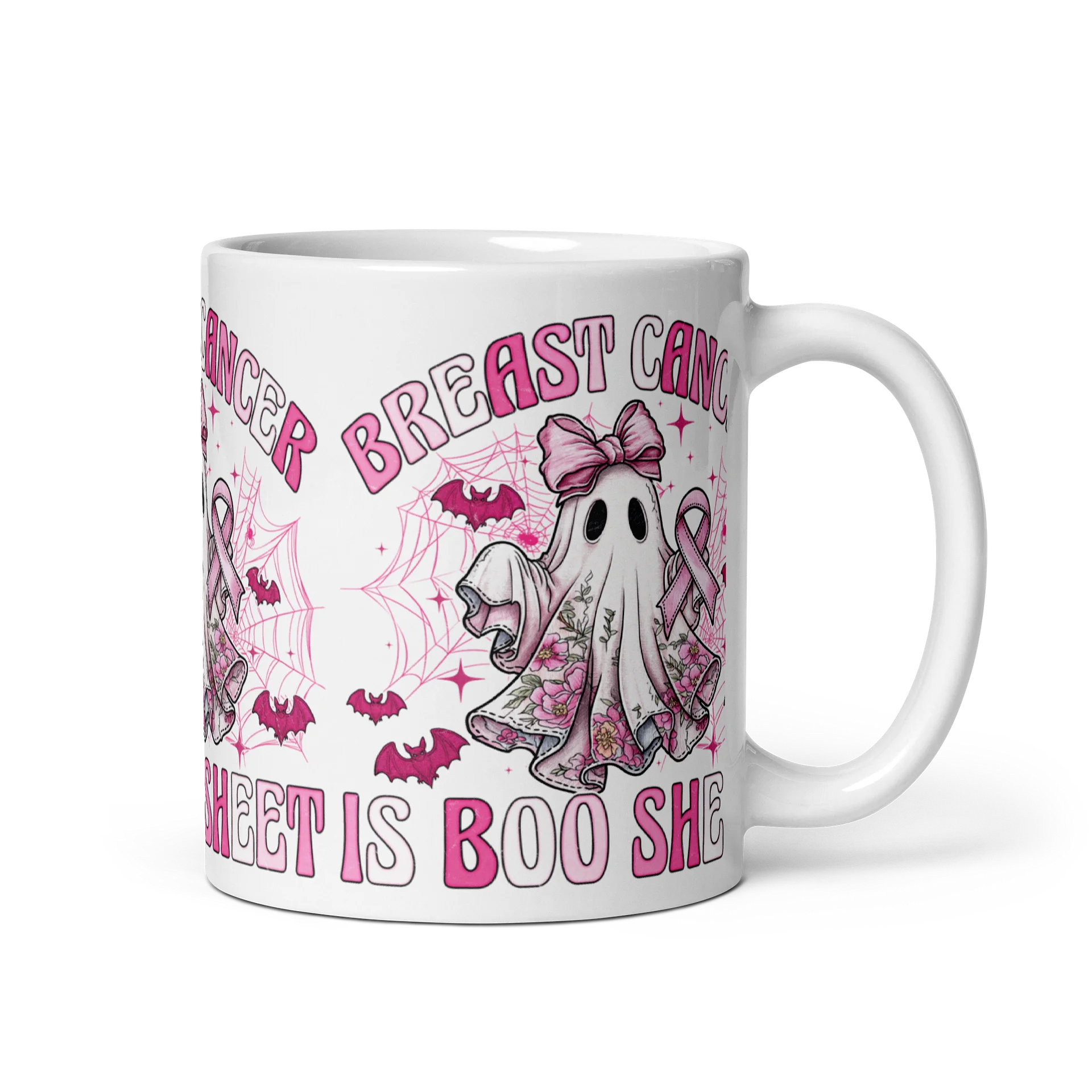 Breast Cancer Is Boo Sheet mug product image (1)