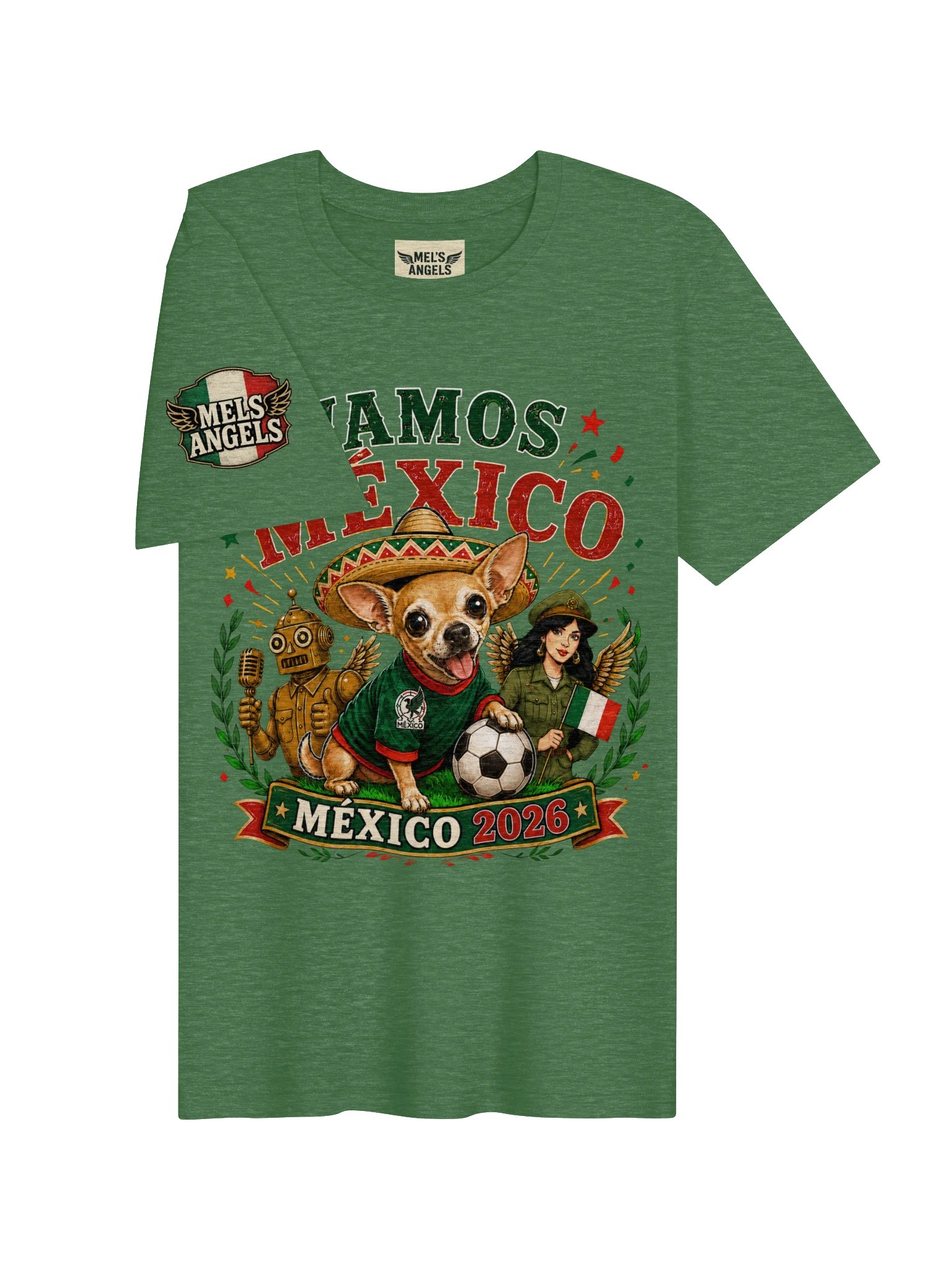 Vamos México 2026 Frank Game Day T-Shirt product image (3)