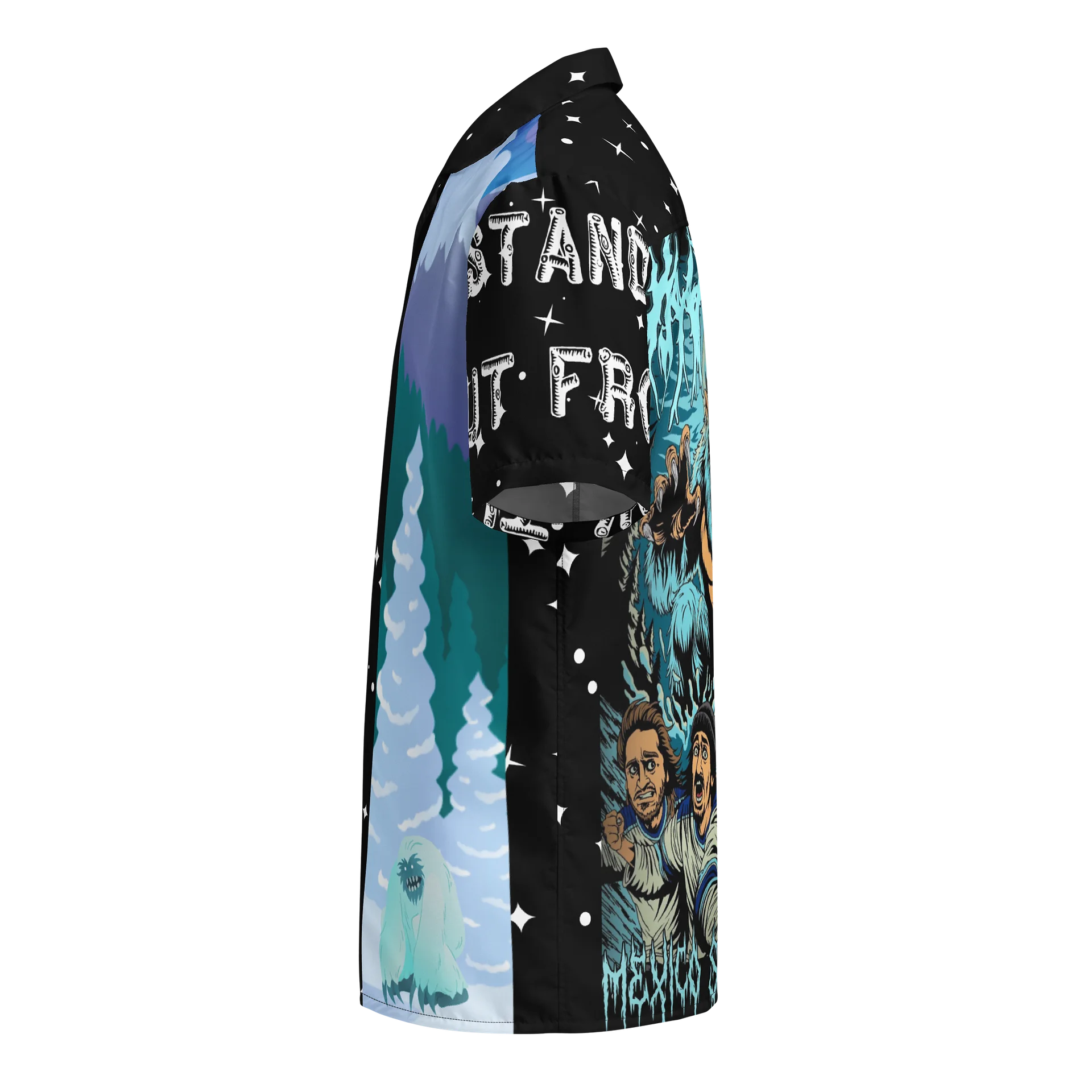 Killed by a Yeti Brewed by a Yeti Hawaiian Shirt product image (3)