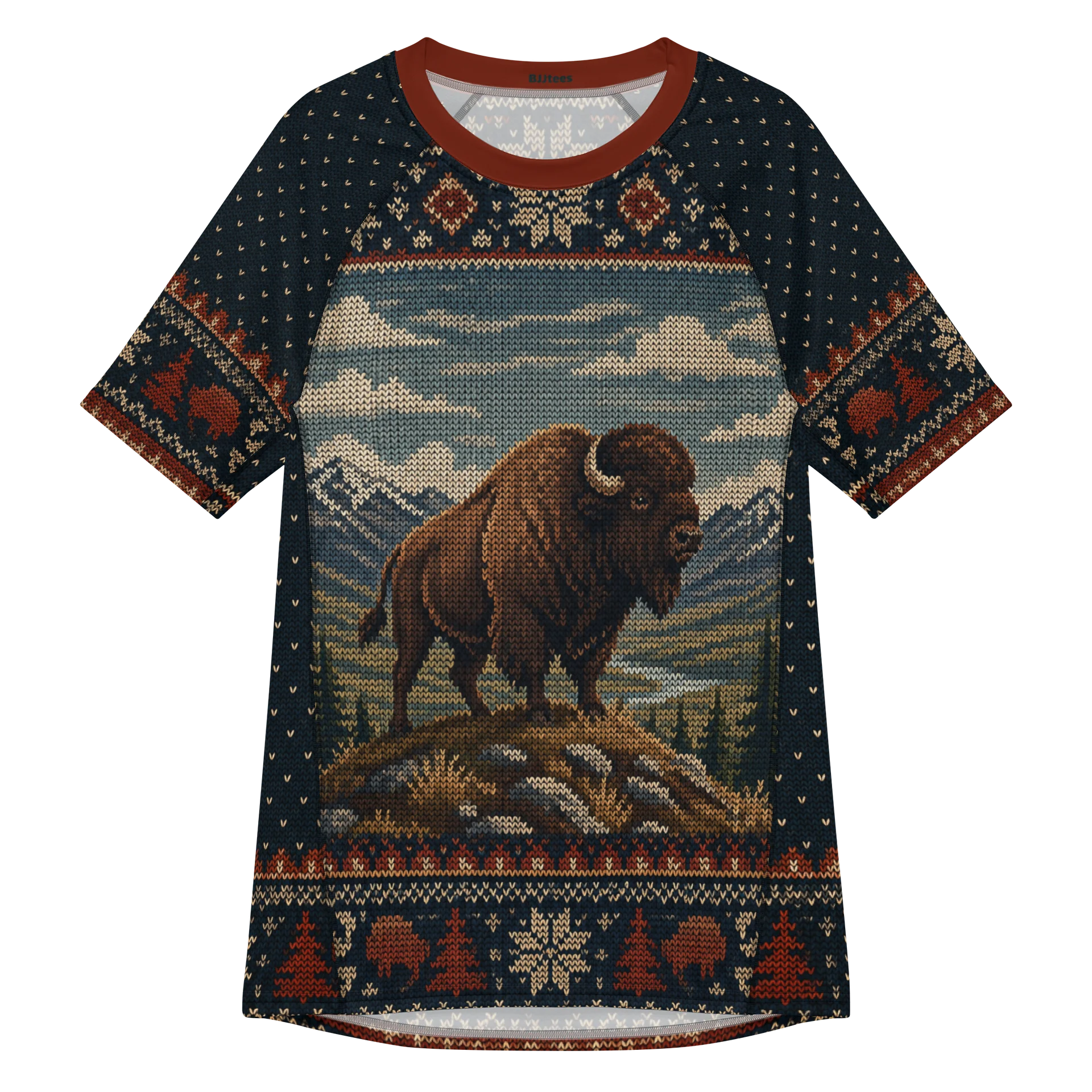 Ugly Sweater Bison Design product image (1)