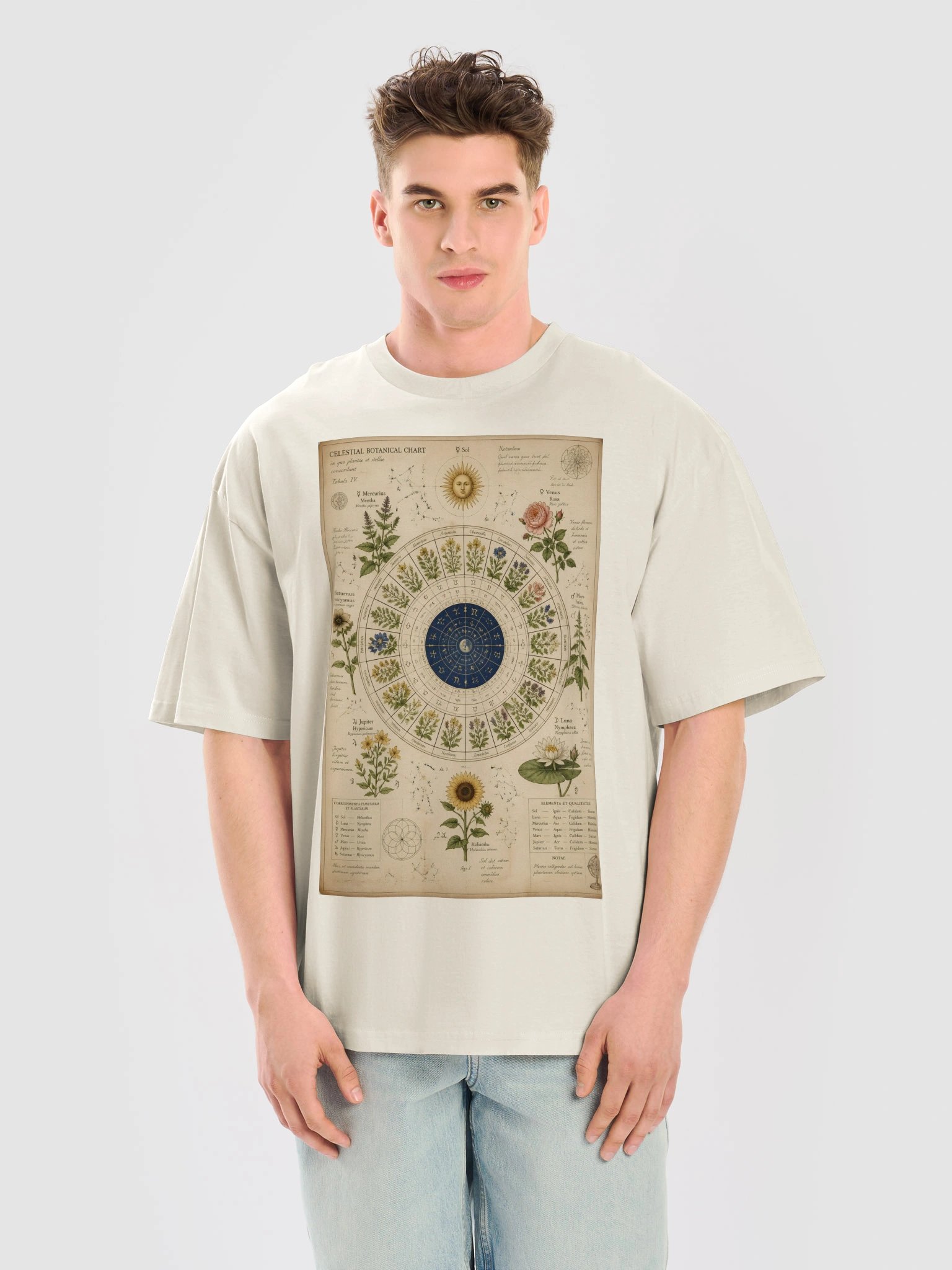 Celestial Botanical Zodiac Tee product image (10)
