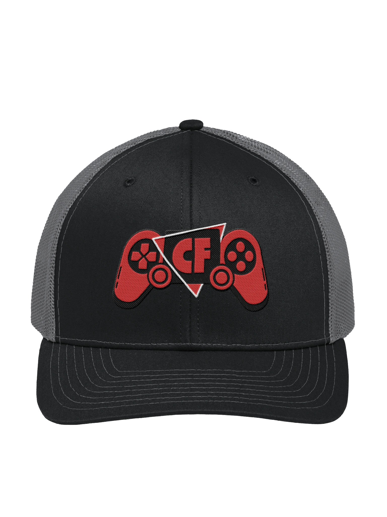 Crusafitch Gamer Hat – Two-Tone Trucker Cap – Gaming Snapback for Streamers, Nerds & Trophy Hunters product image (1)