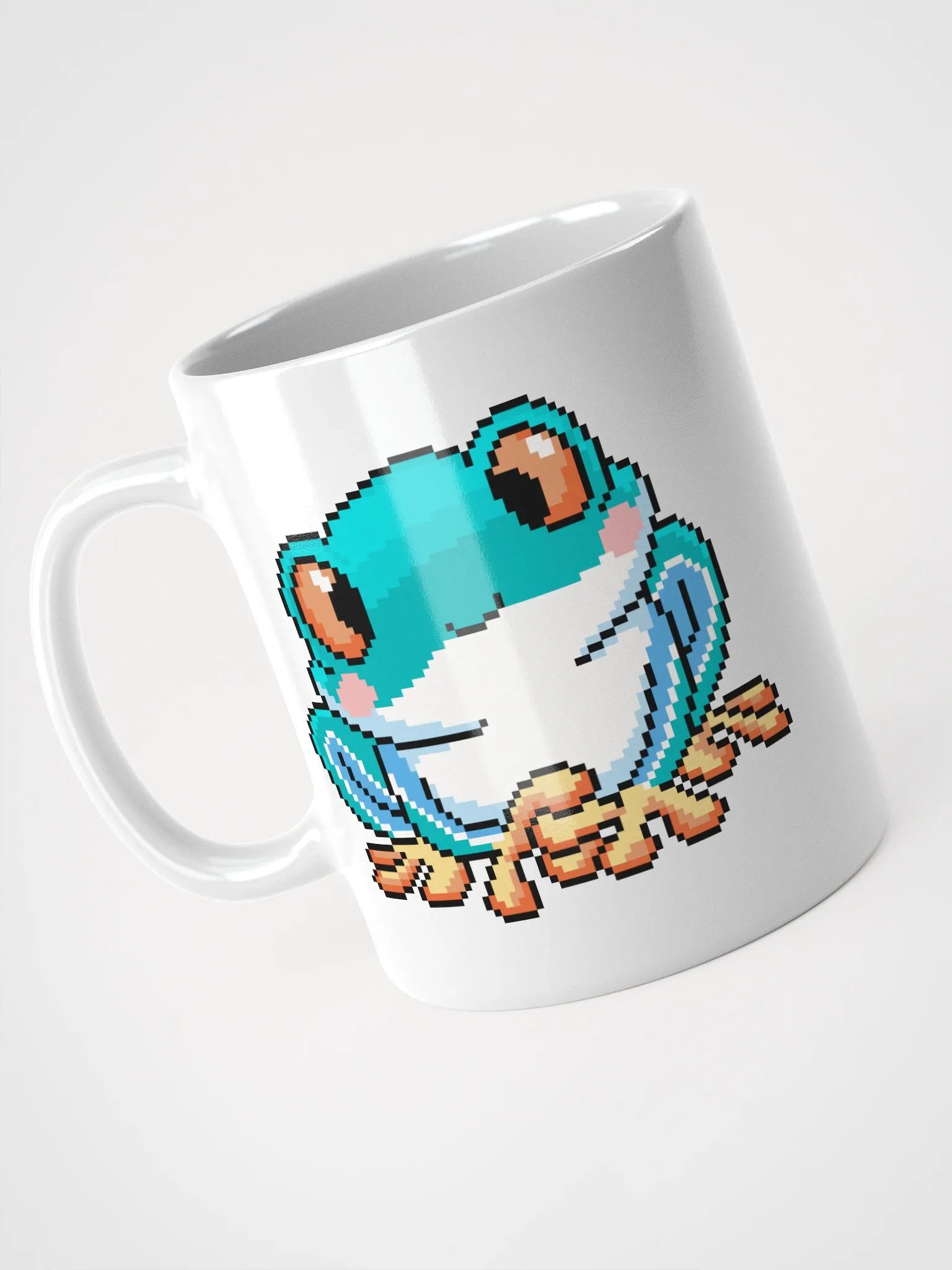 Teal Rip the Frog White Glossy Mug product image (4)