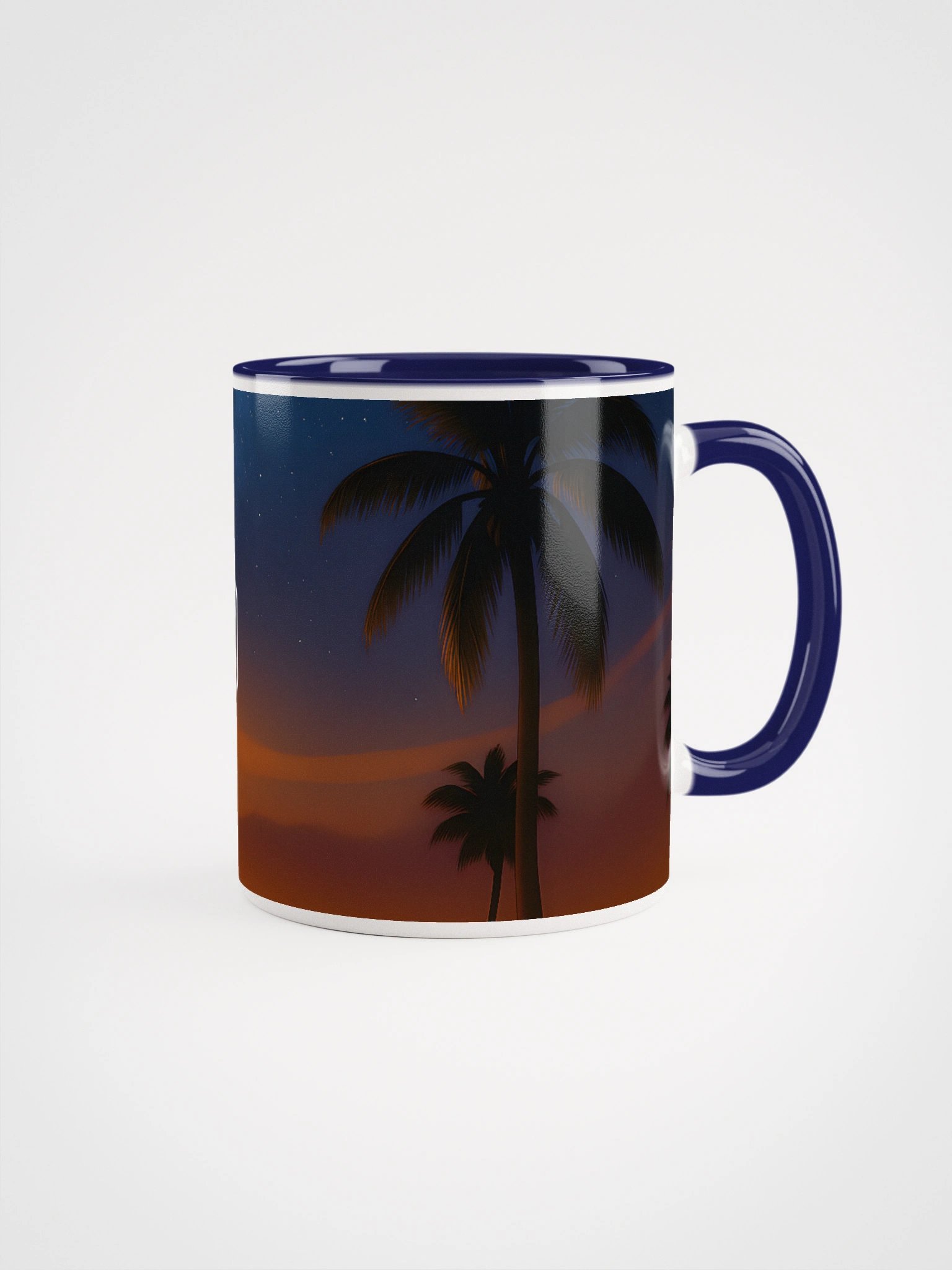 Twilight Palms Ceramic Mug product image (1)
