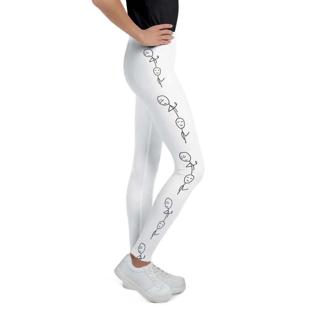 Bed Rotten vs Be Productive Youth Leggings product image (5)