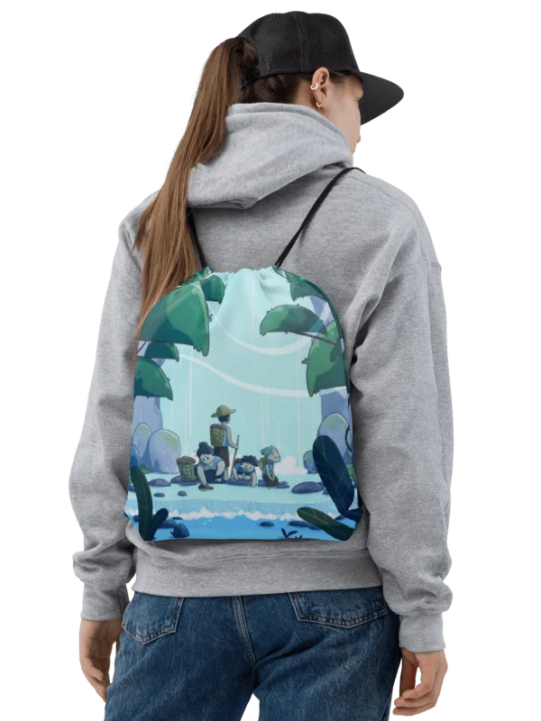 Surviving | Drawstring Bag product image (2)