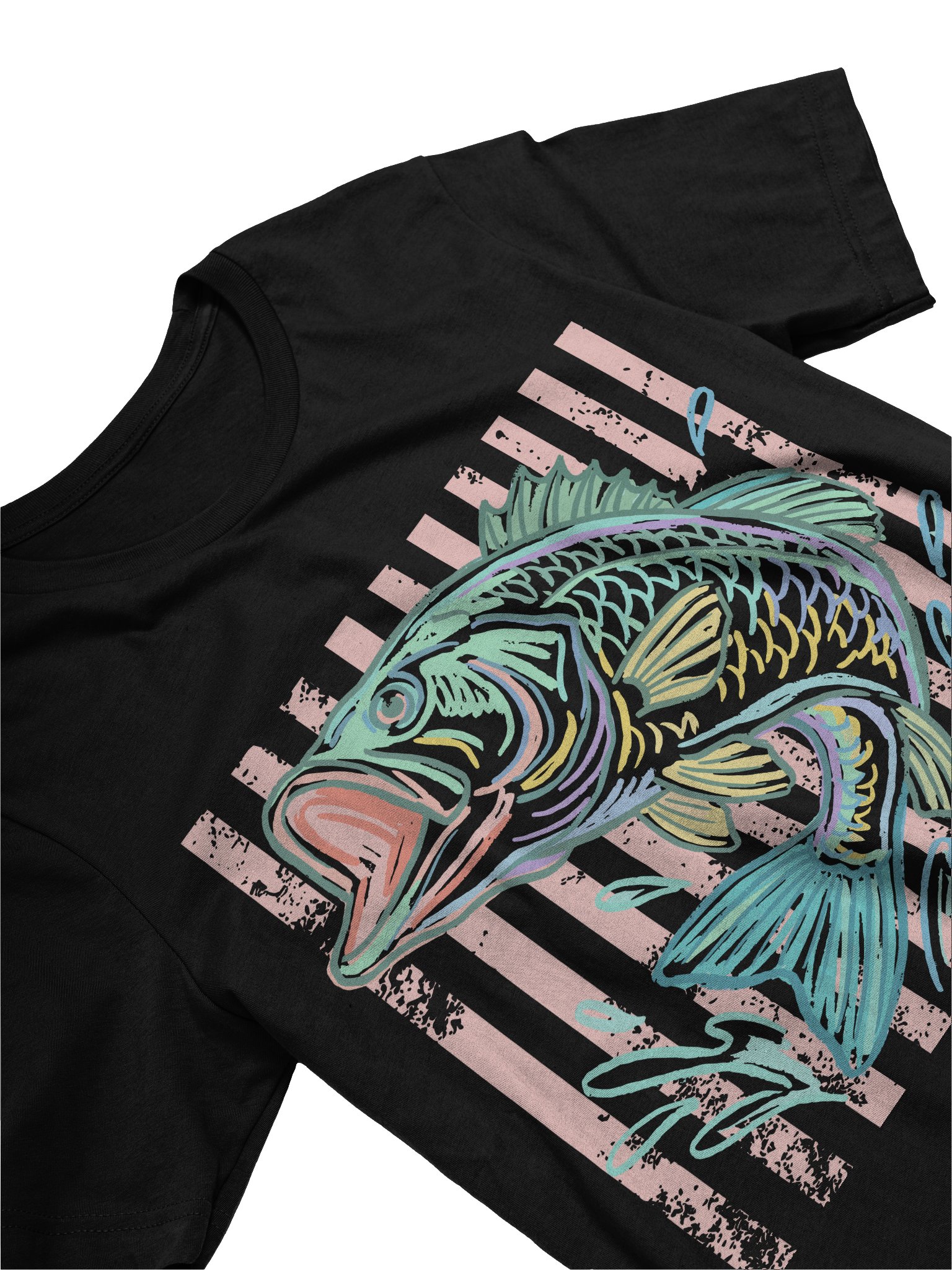 Leaping Pastel Fish — Supersoft Tee product image (16)