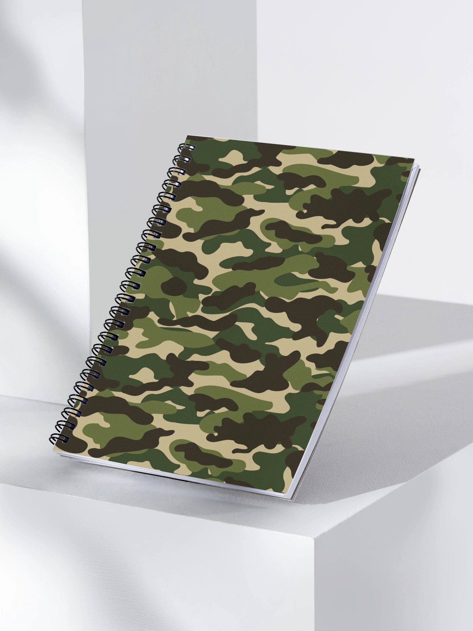 Versatile Camo Design Spiral Notebook for Notes product image (3)