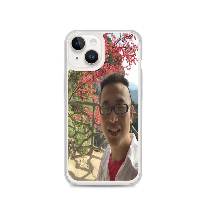 MagSafe® Clear Case for iPhone®: flower and mountain product image (4)