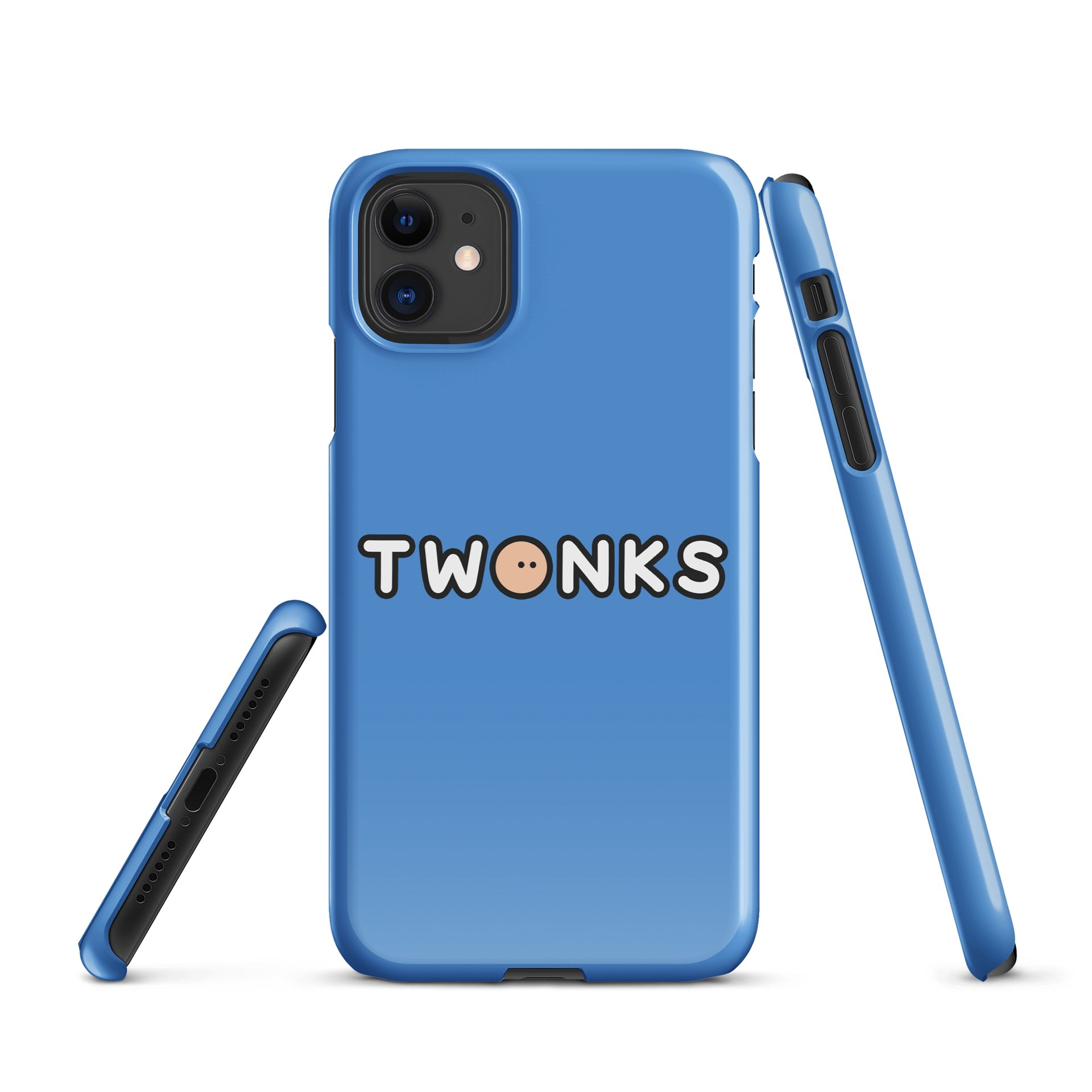 Twonks Logo Phone Case - Blue product image (1)