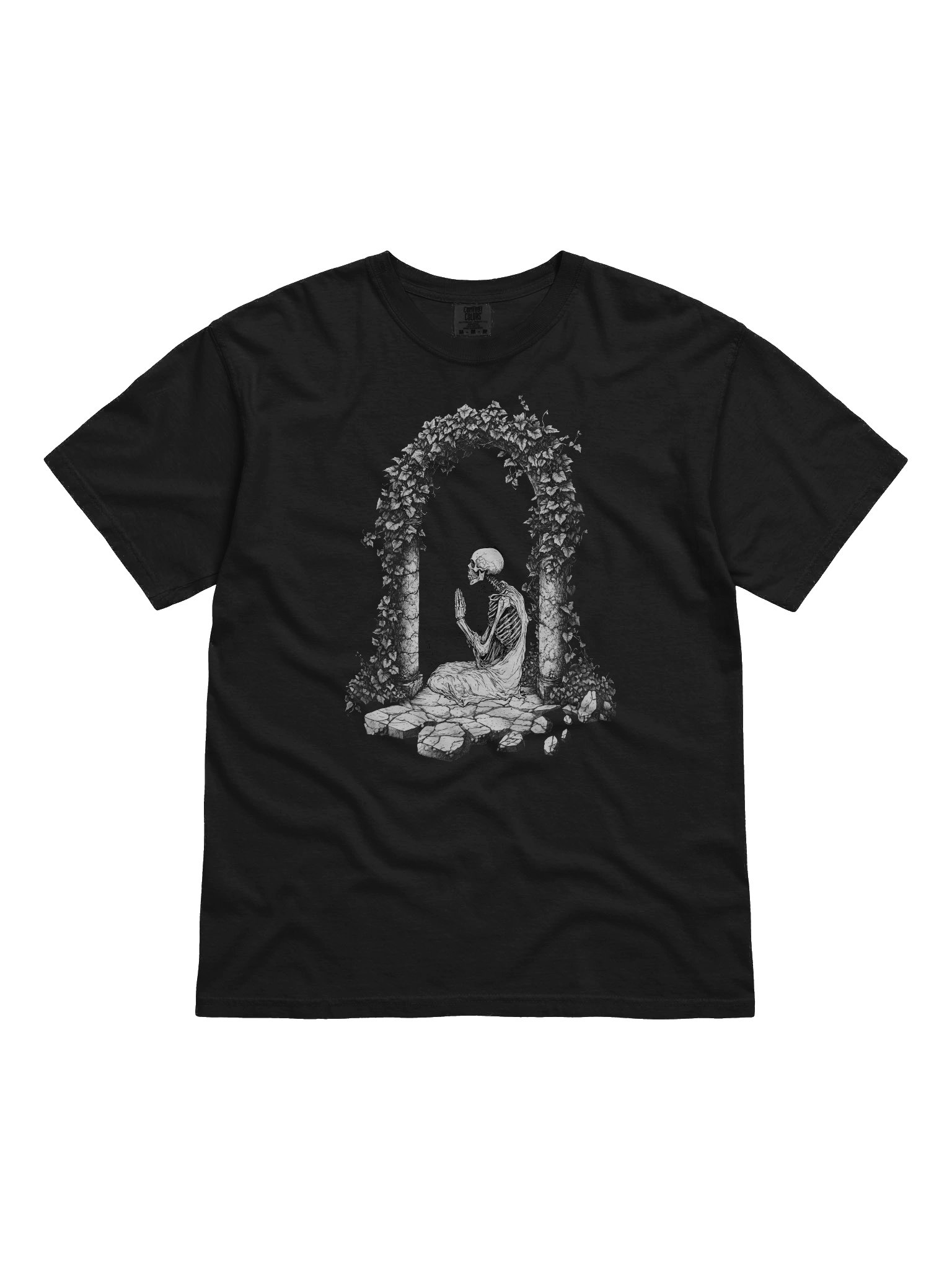 Meditation on Death Skeleton Buddhism T-Shirt product image (1)